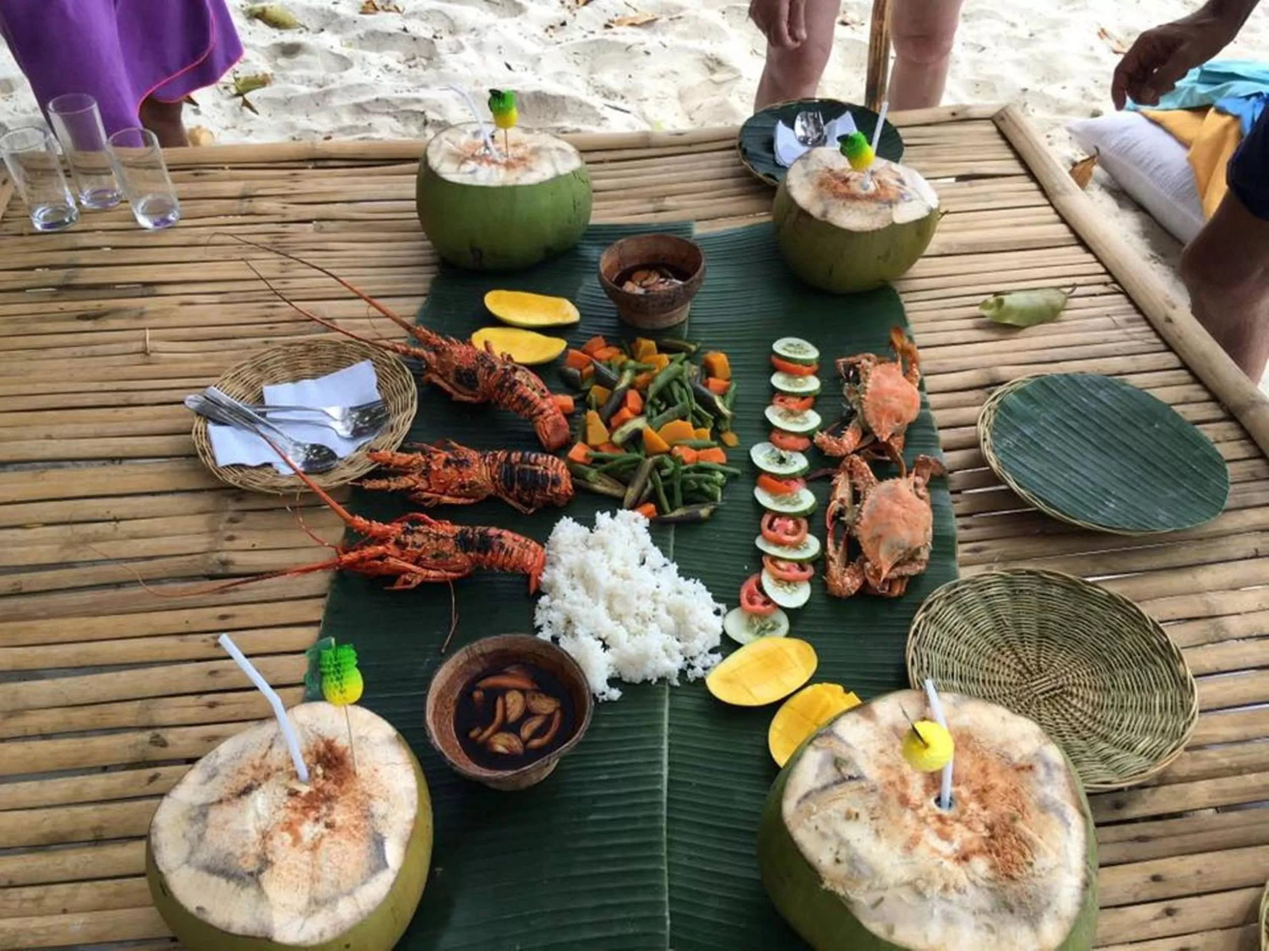 Property building in Prince John Beachfront Eco Bungalows and Restaurant