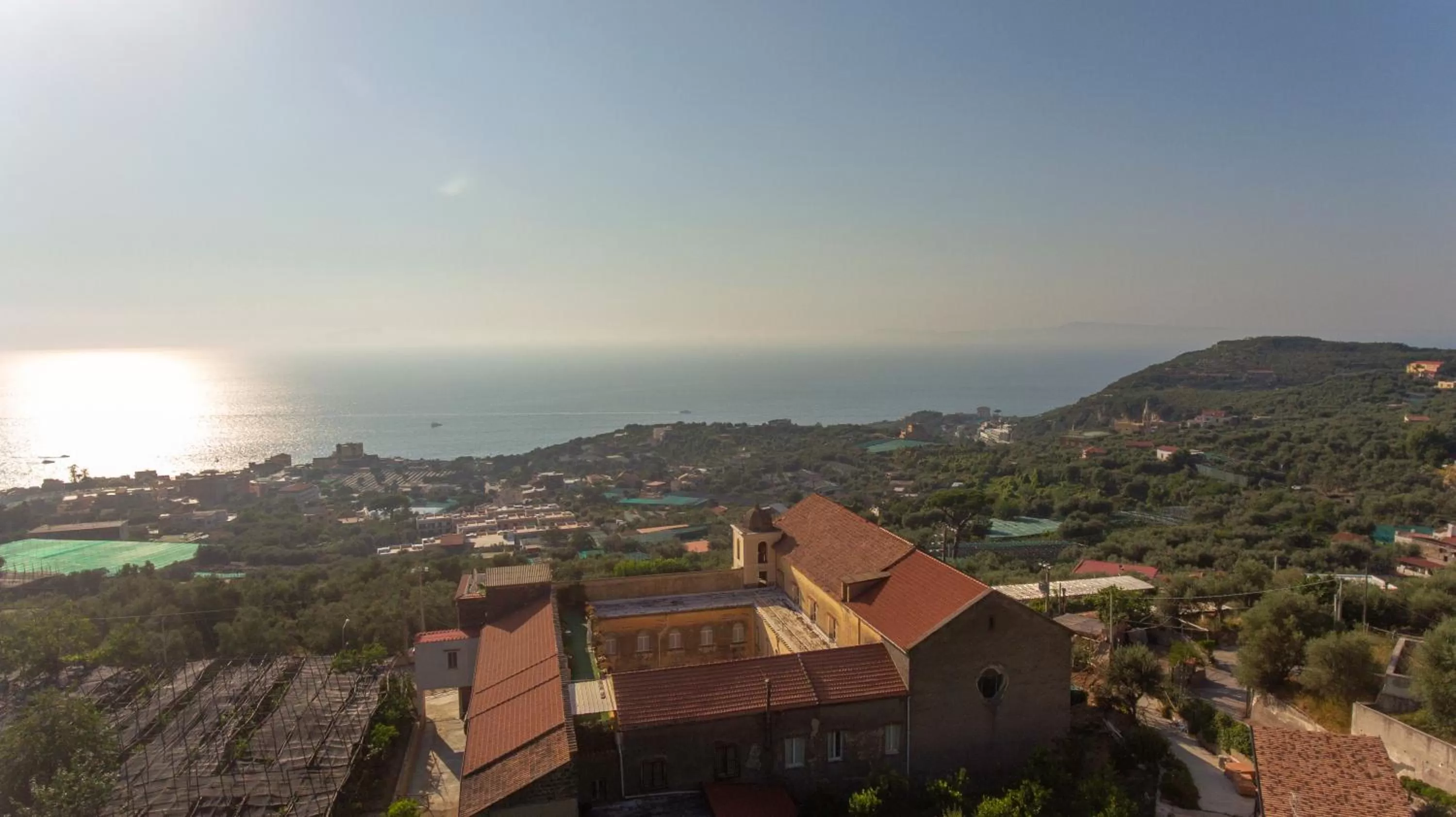 Bird's eye view in Il Chiostro