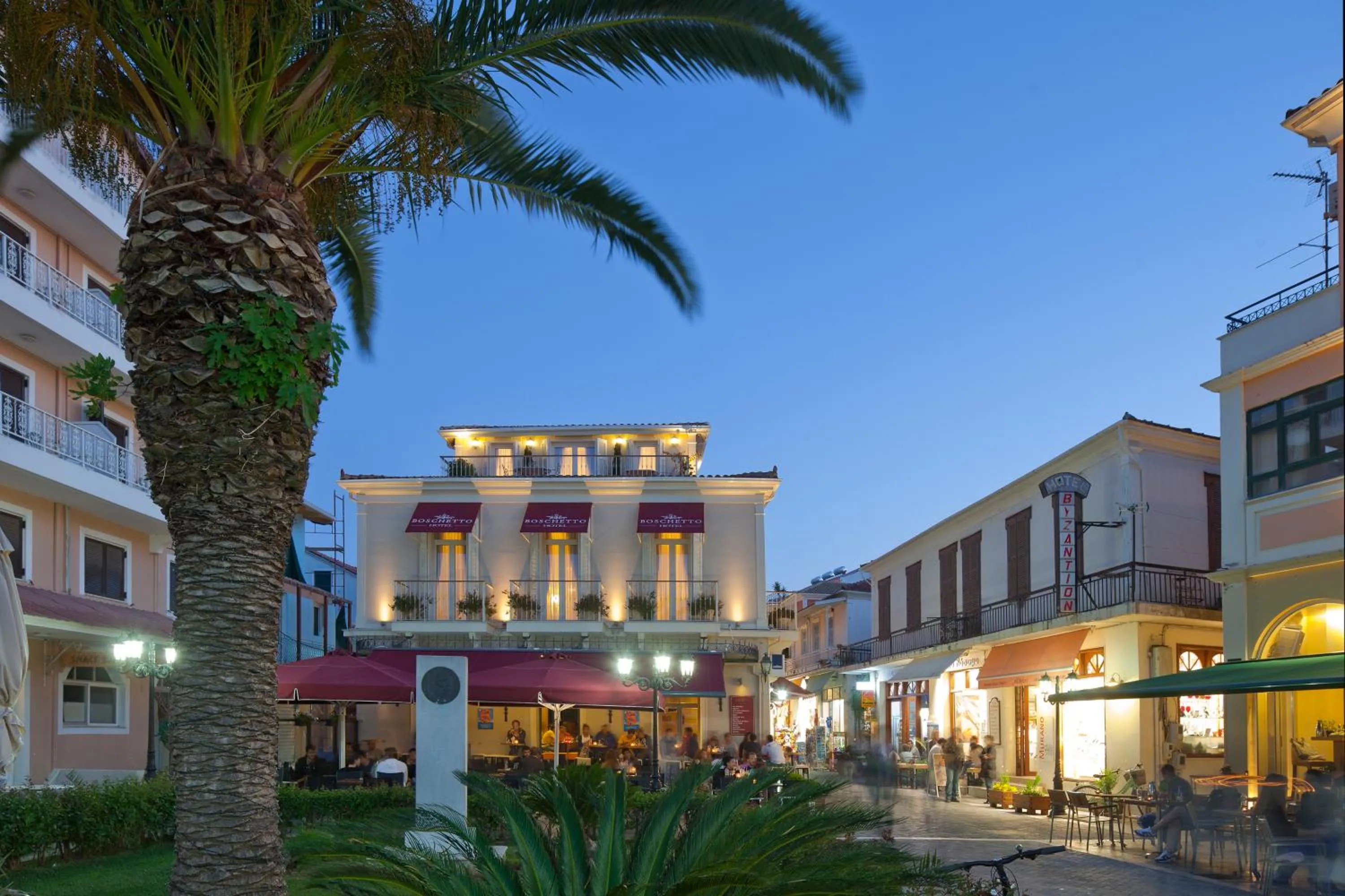 Facade/entrance in Hotel Boschetto