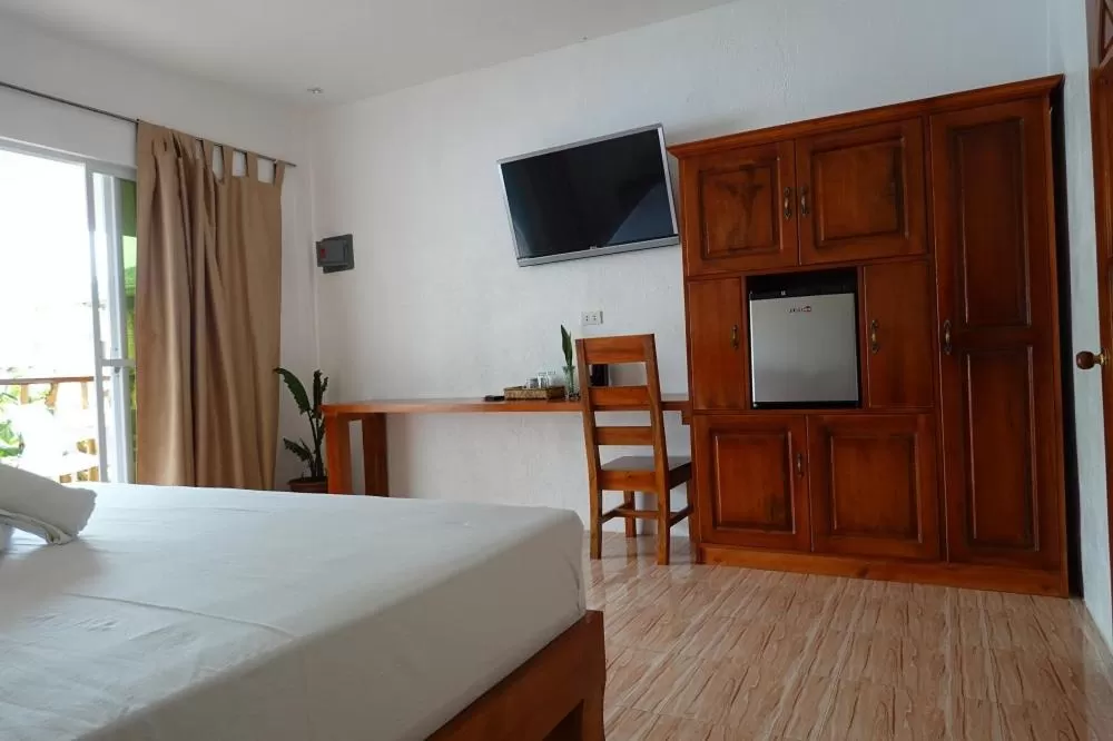 Bed in Becano Restobar and Resort