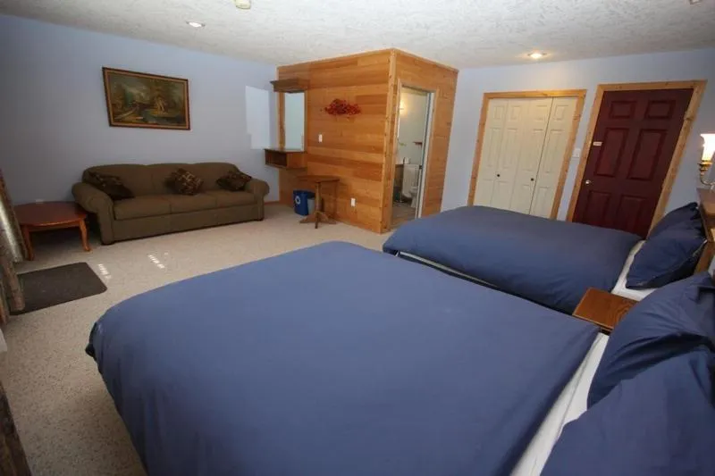 Bed in Glenogle Mountain Lodge and Spa