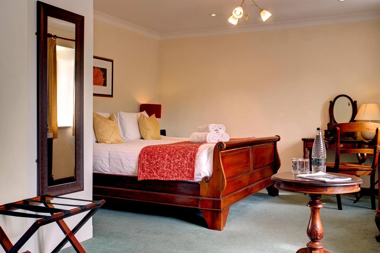 Photo of the whole room, Bed in The Grange at Oborne