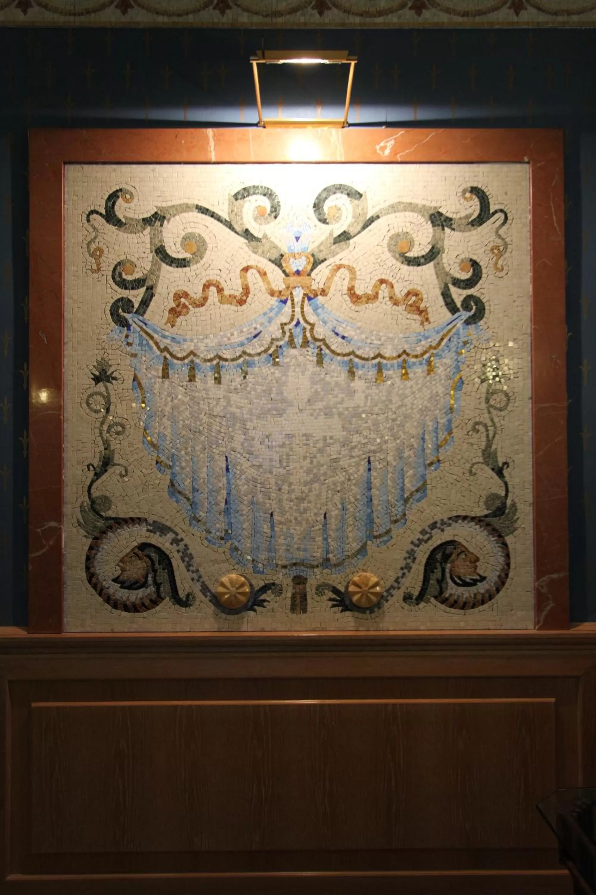 Decorative detail in Hotel Promenade