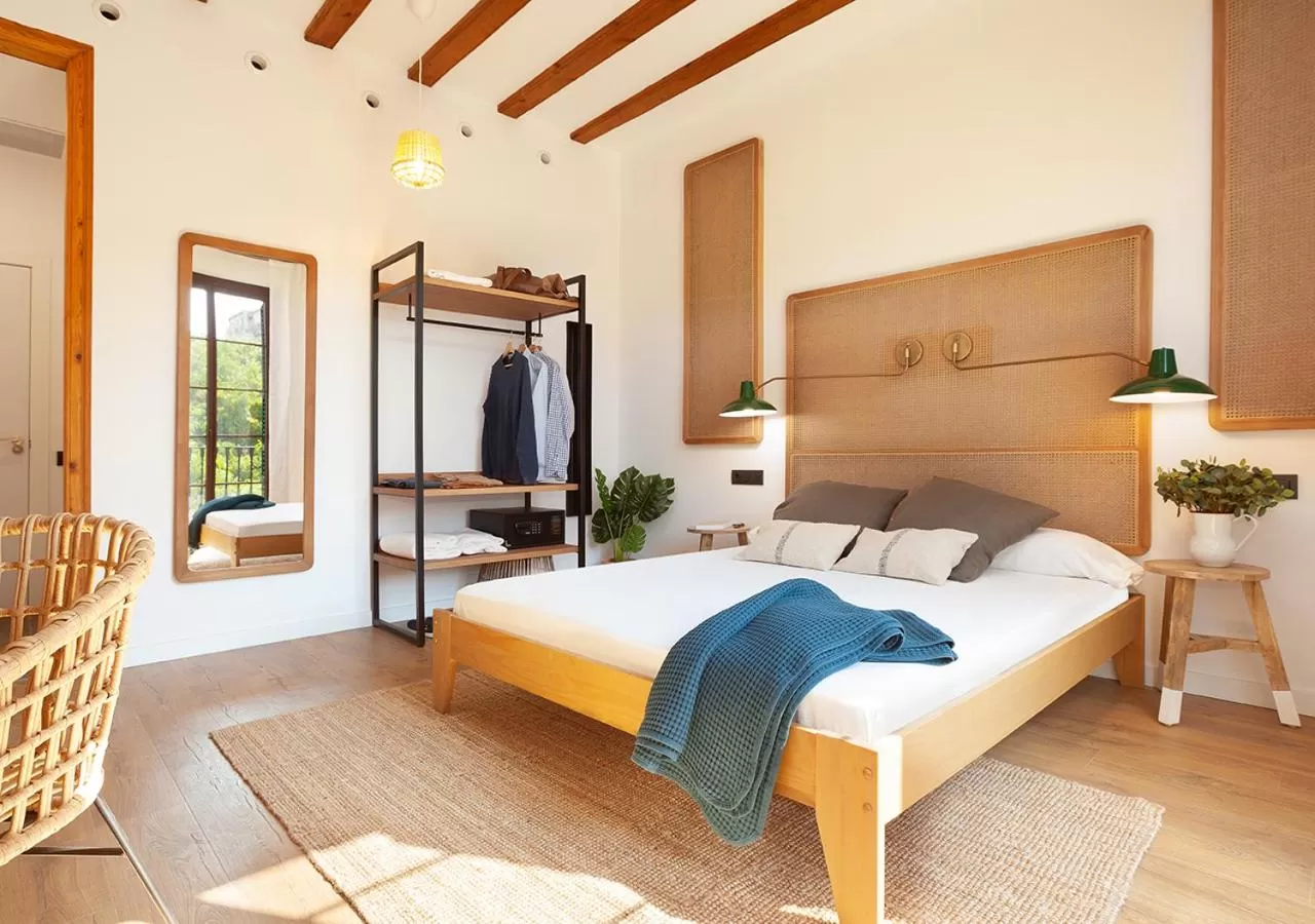 Bedroom, Bed in Casa Vaganto