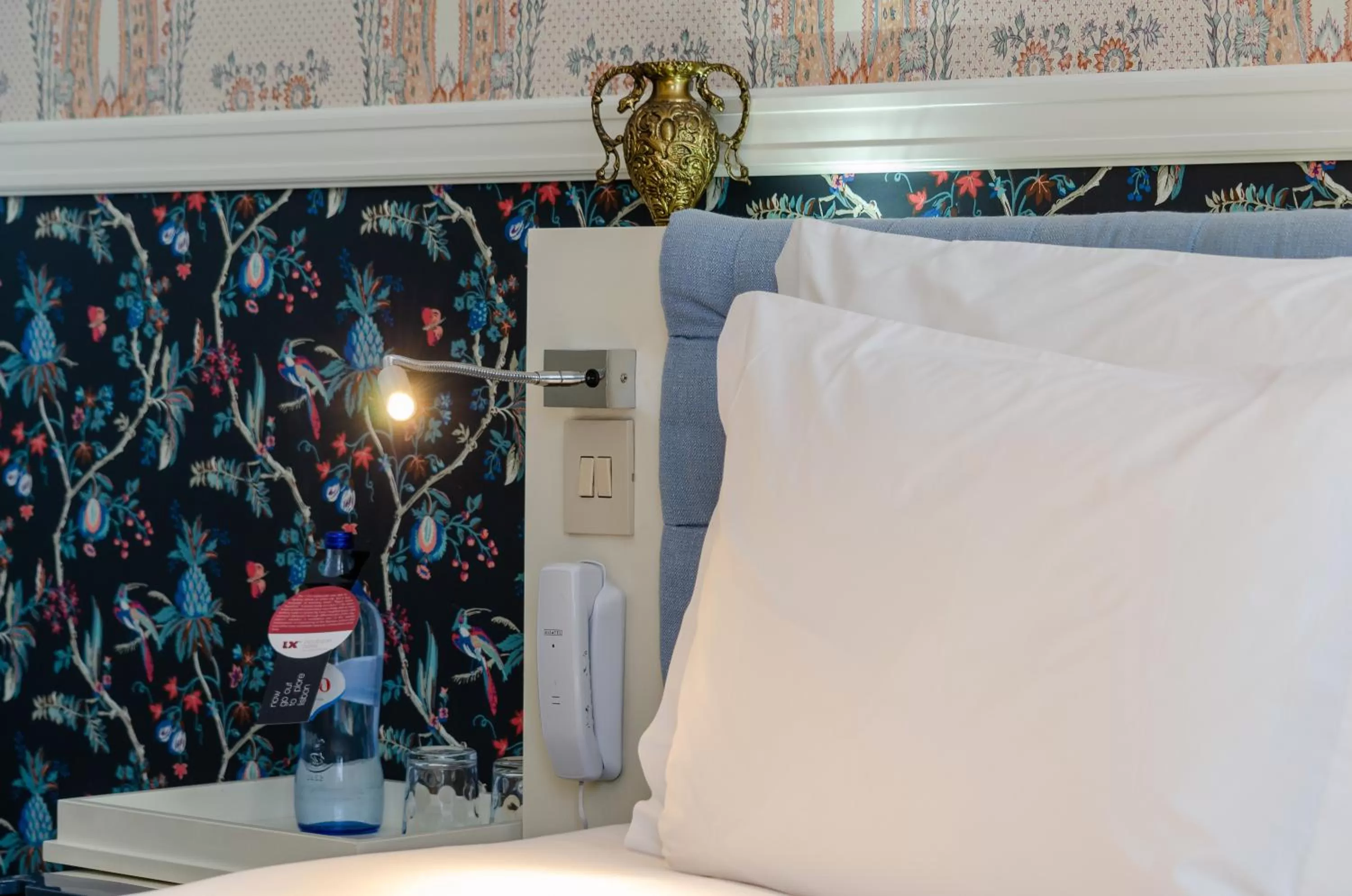 Decorative detail, Bed in Lx Boutique Hotel