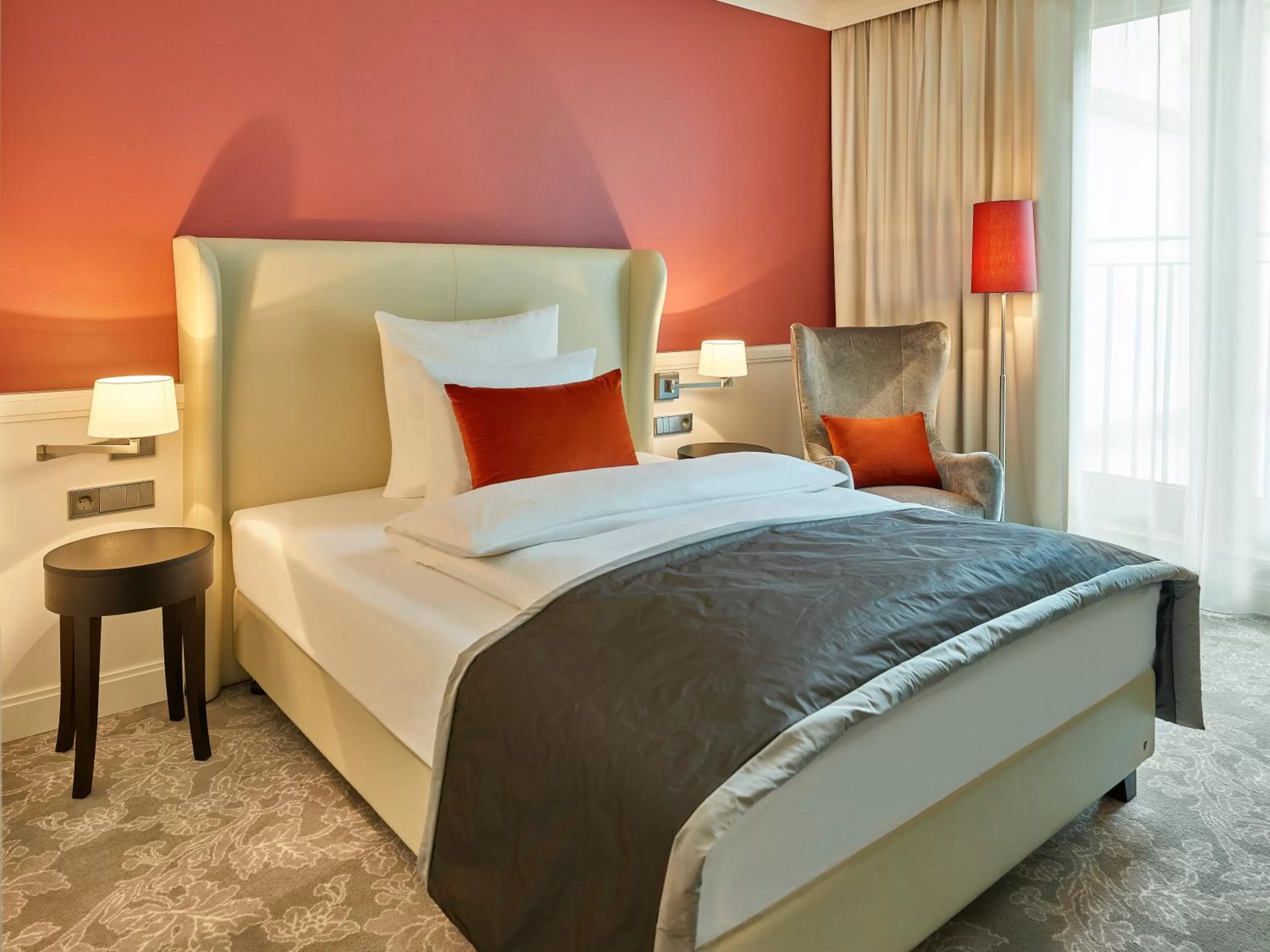 Bed in Dorint Hotel Frankfurt/Oberursel