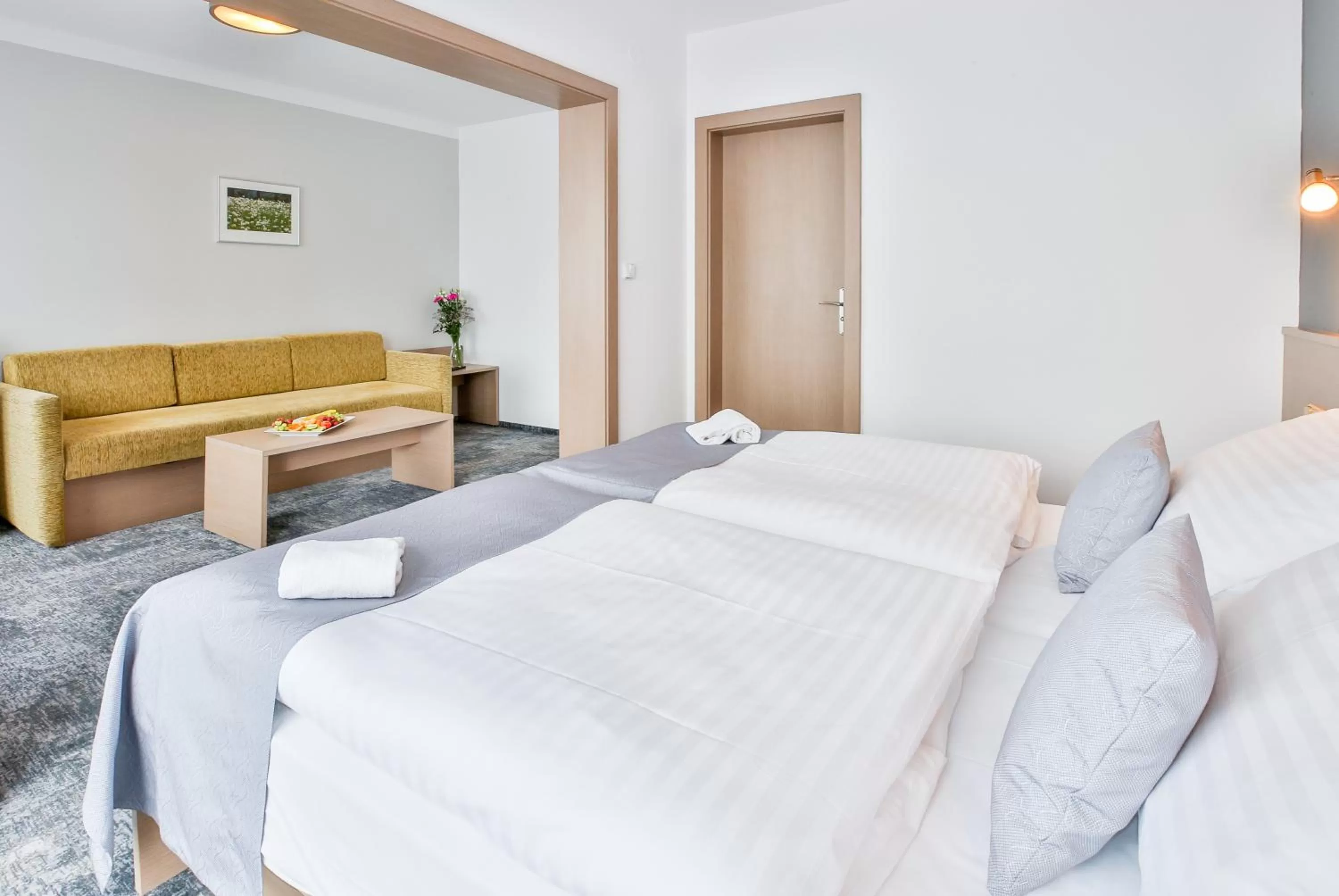 Bed in LH Parkhotel Hluboka Nad Vltavou Congress & Wellness