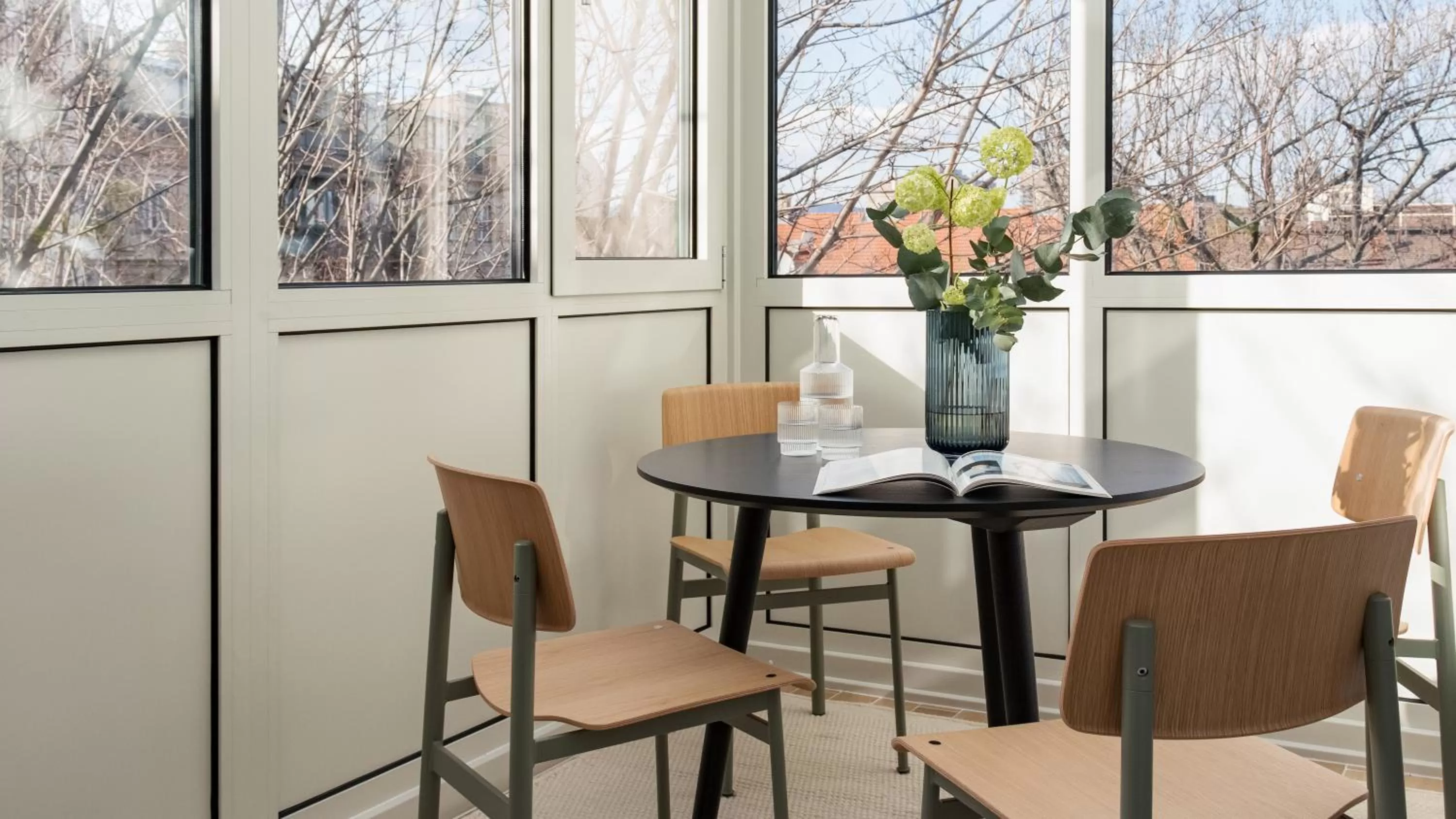 Garden view in Hotel Zipser