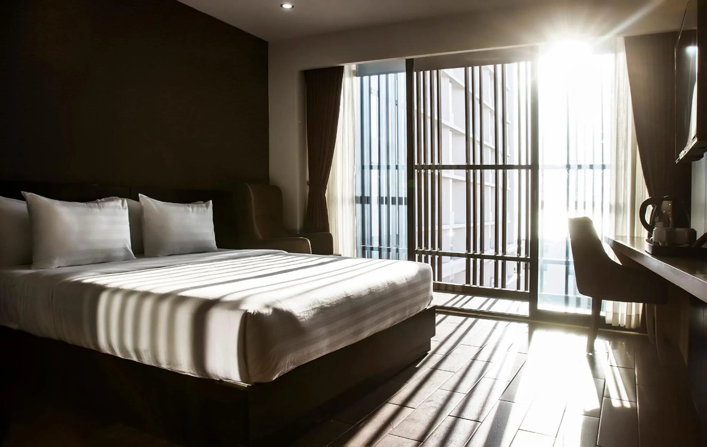 Bed in Golden Nha Trang Hotel