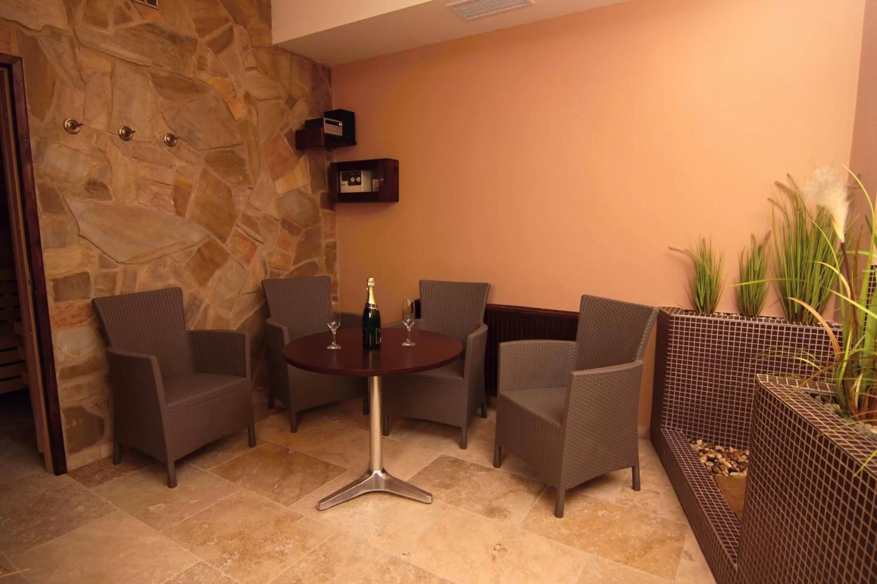 Sauna in Hotel Theresia