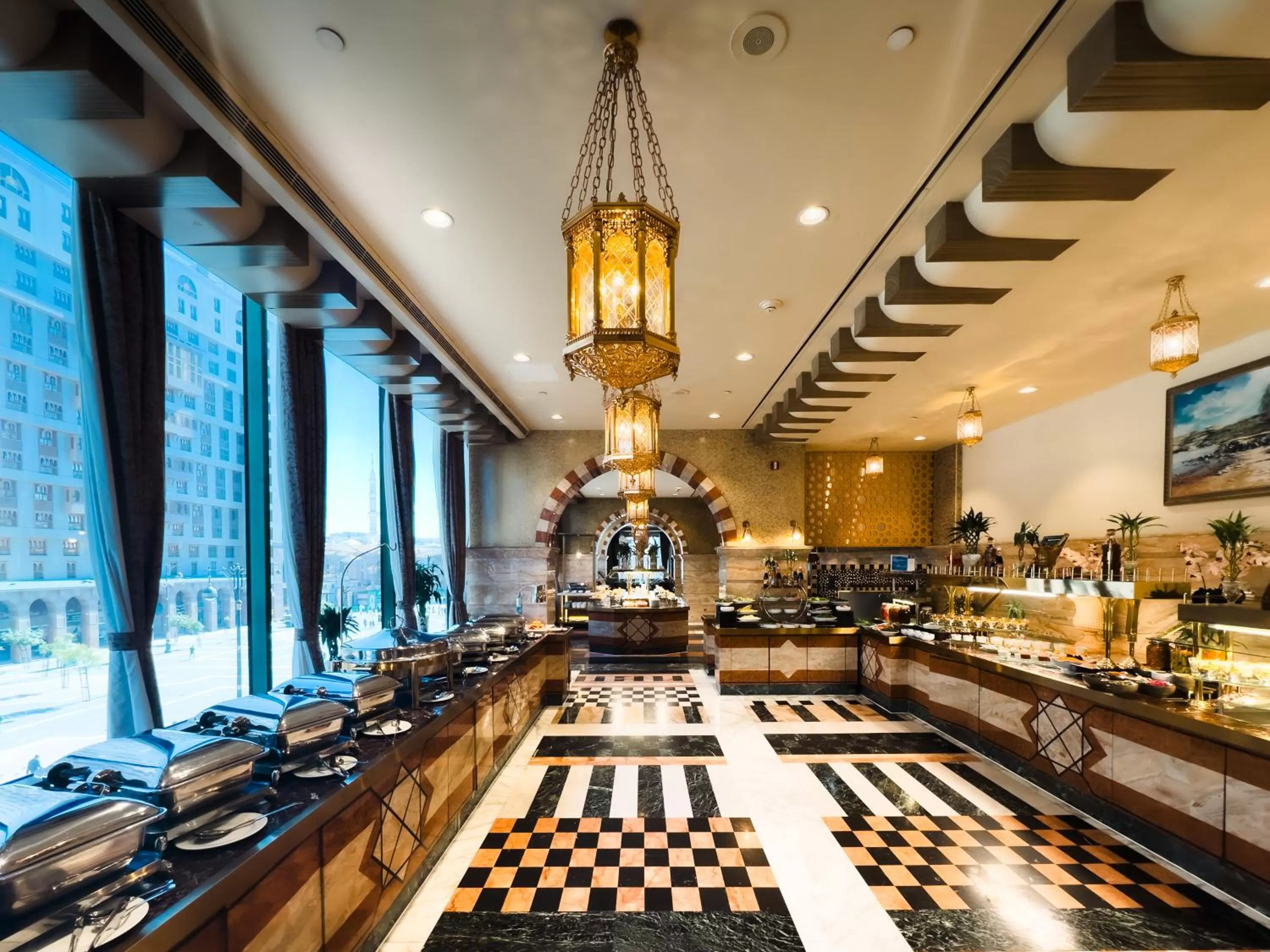 Restaurant/places to eat in Madinah Hilton Hotel