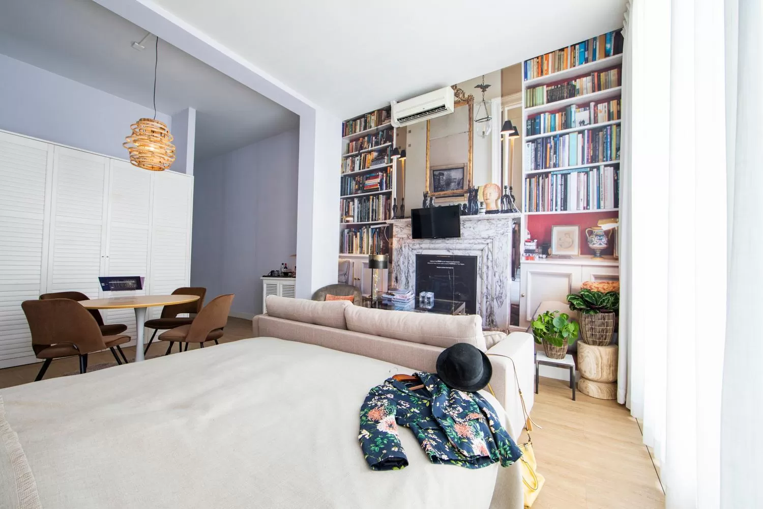 Bedroom, Bed in Stadsvilla Hotel Mozaic Den Haag