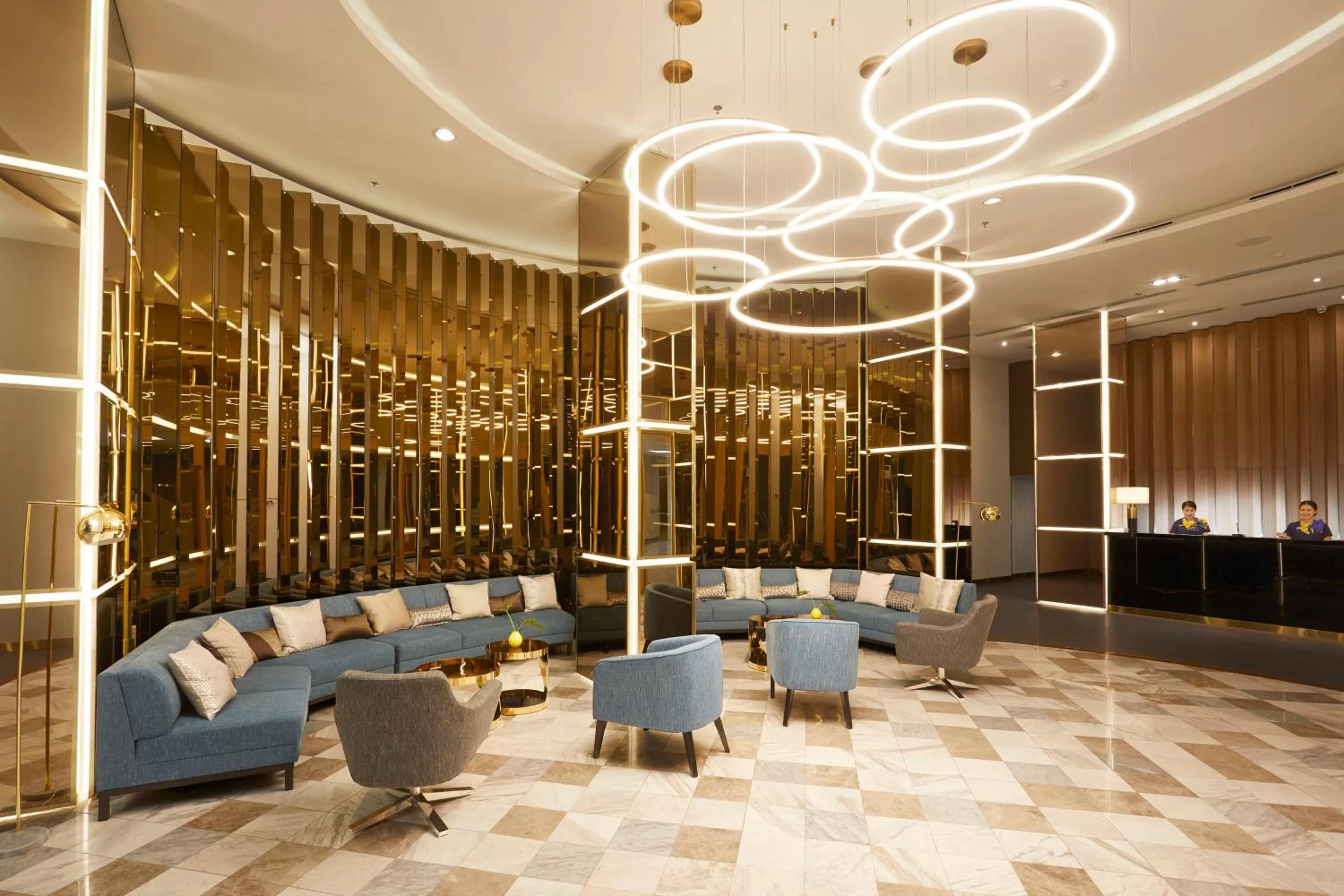 Lobby or reception in The Quarter Ladprao by UHG
