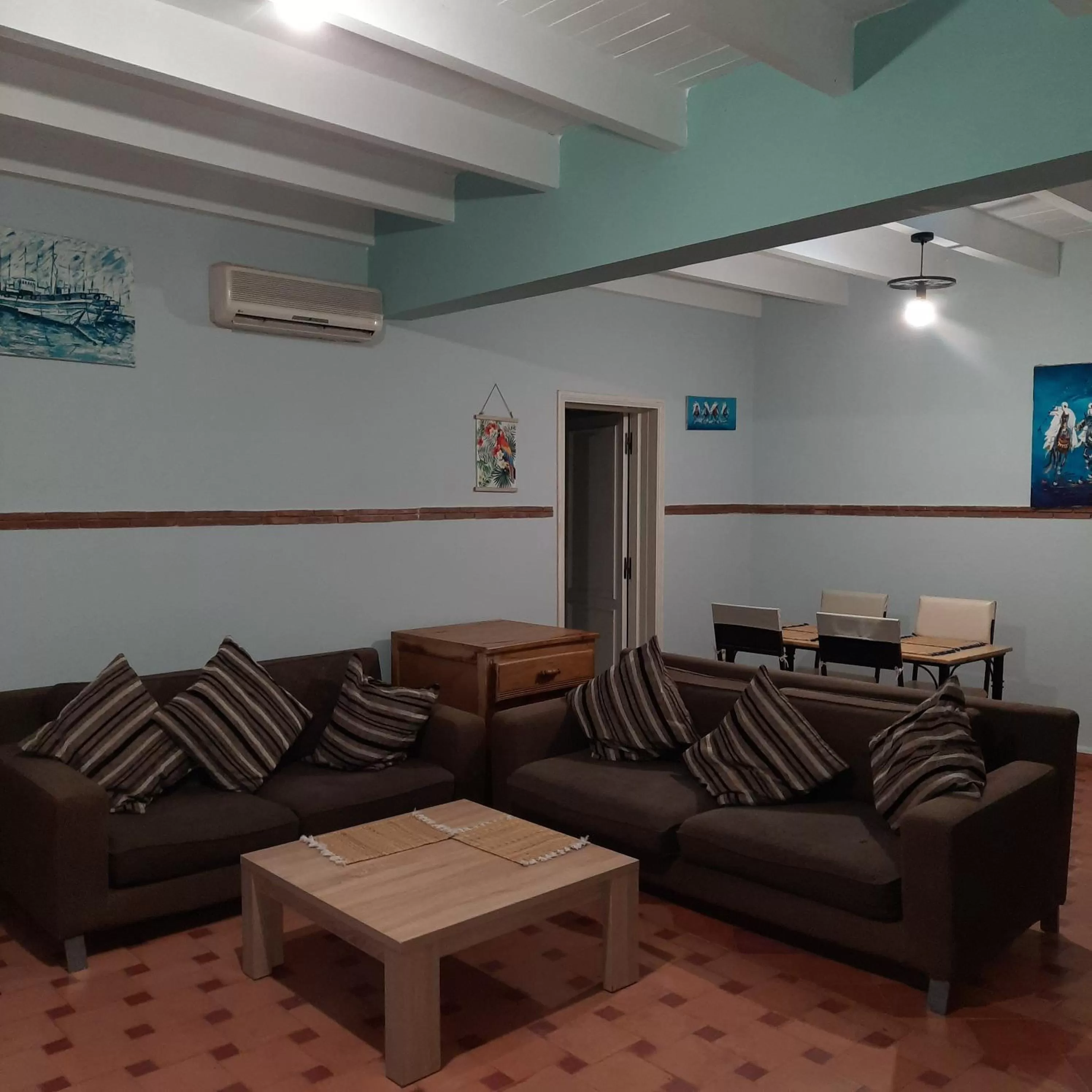 Seating Area in Résidence Habiba