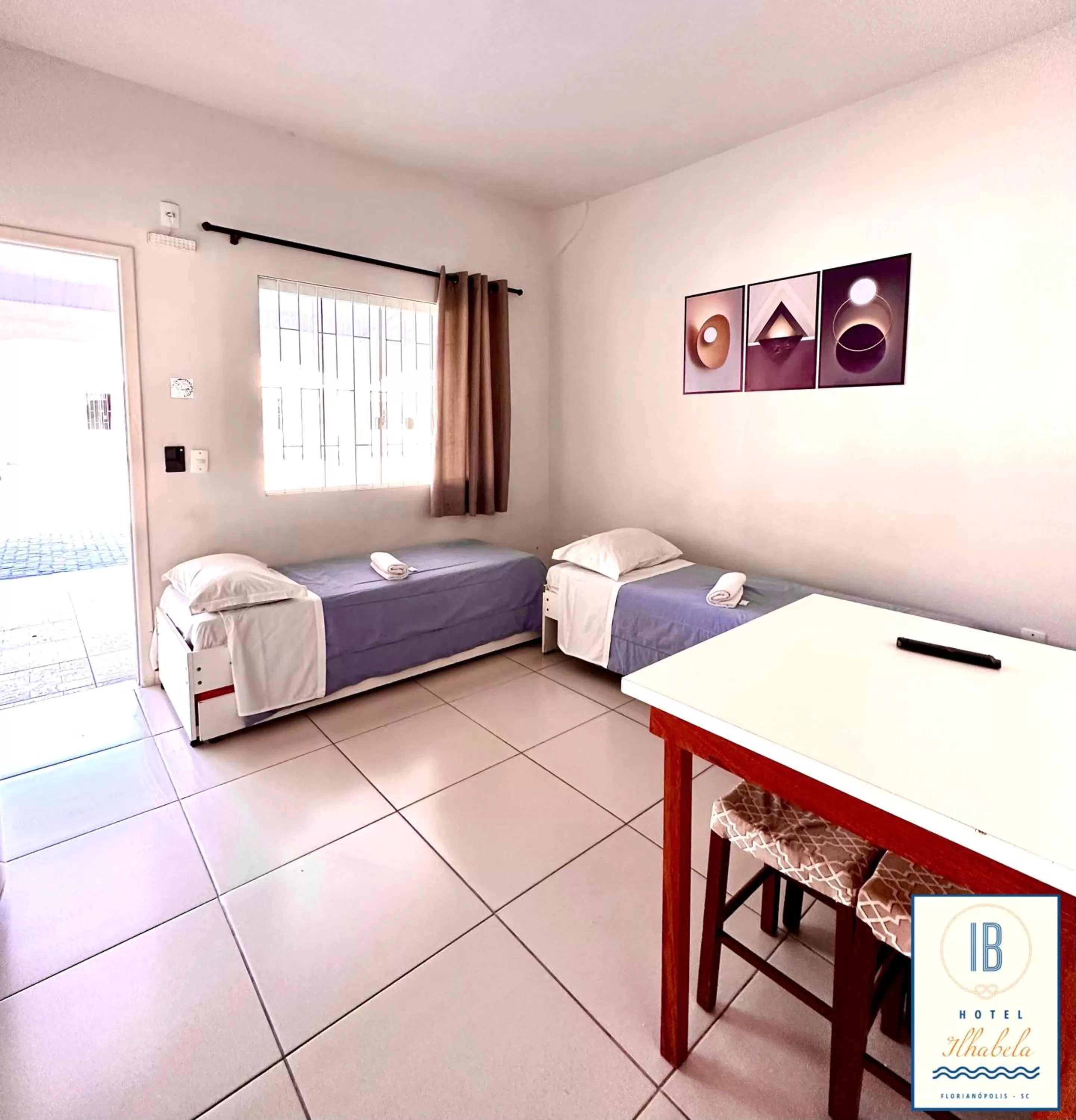 Bed in Hotel Residencial Ilhabela