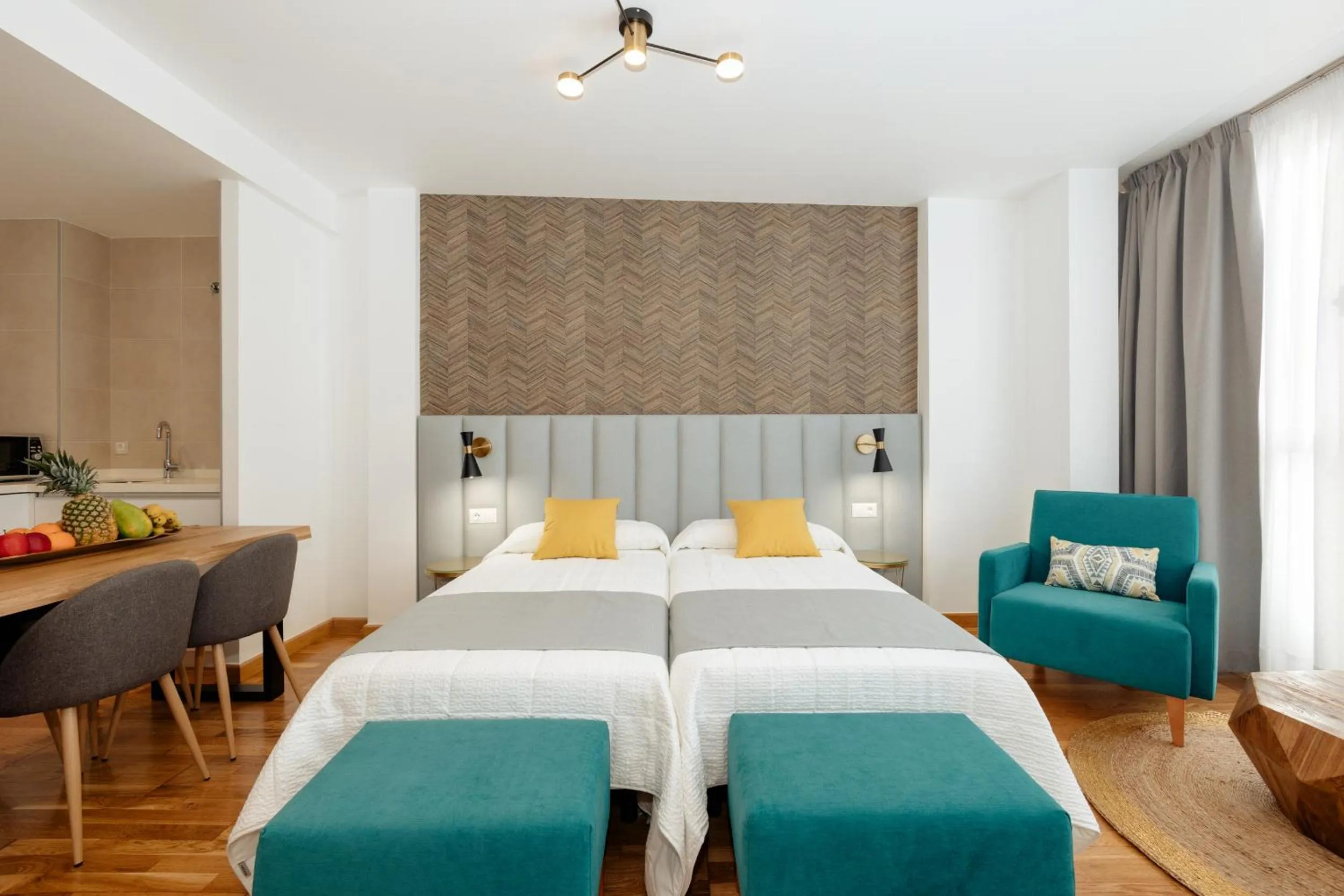 Bed in Apartamentos Debambú