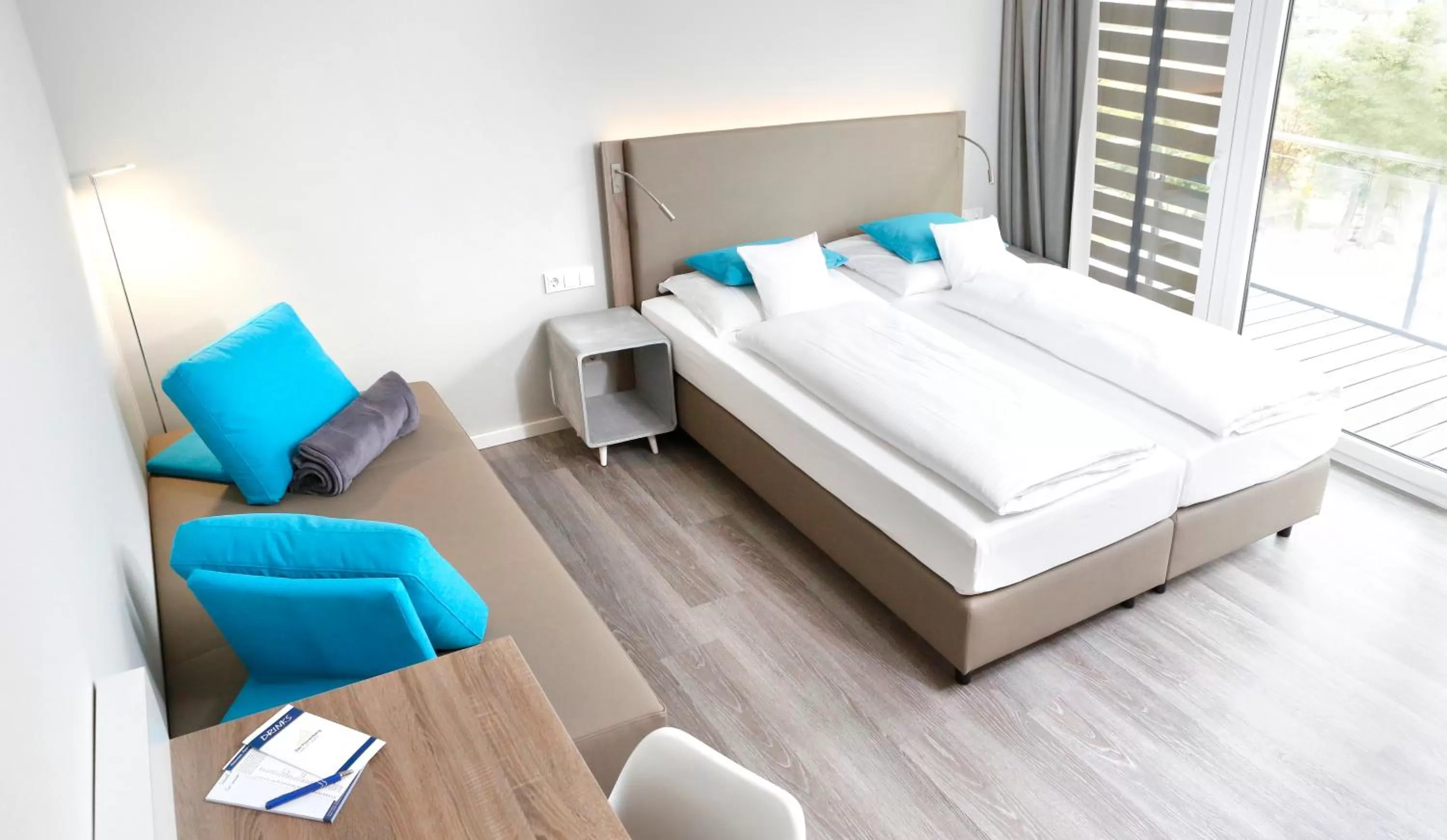 Seating area, Bed in Der Florenberg - Gipfel für Genießer