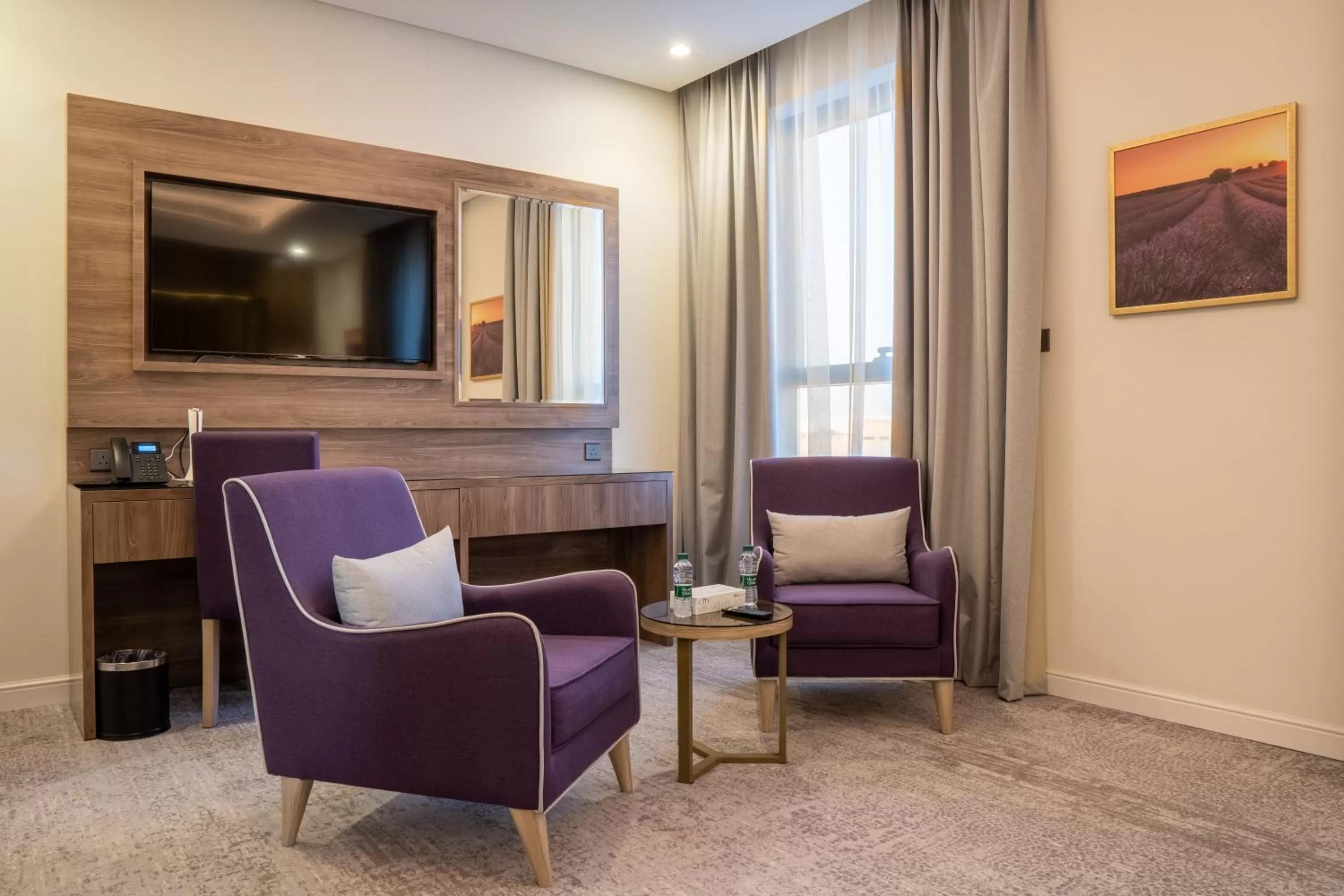 Seating area in Karim Hotel Riyadh