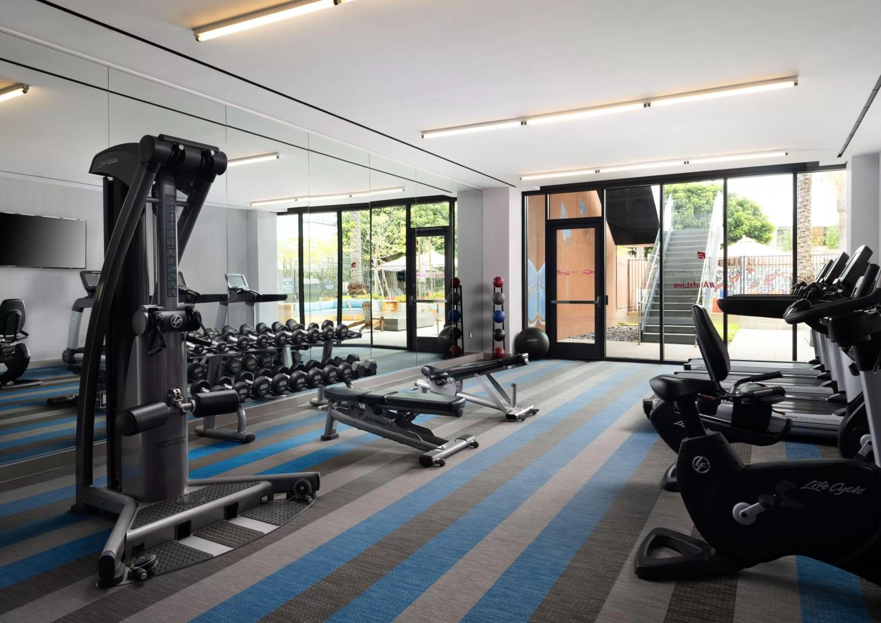 Fitness centre/facilities in Aloft El Segundo - Los Angeles Airport