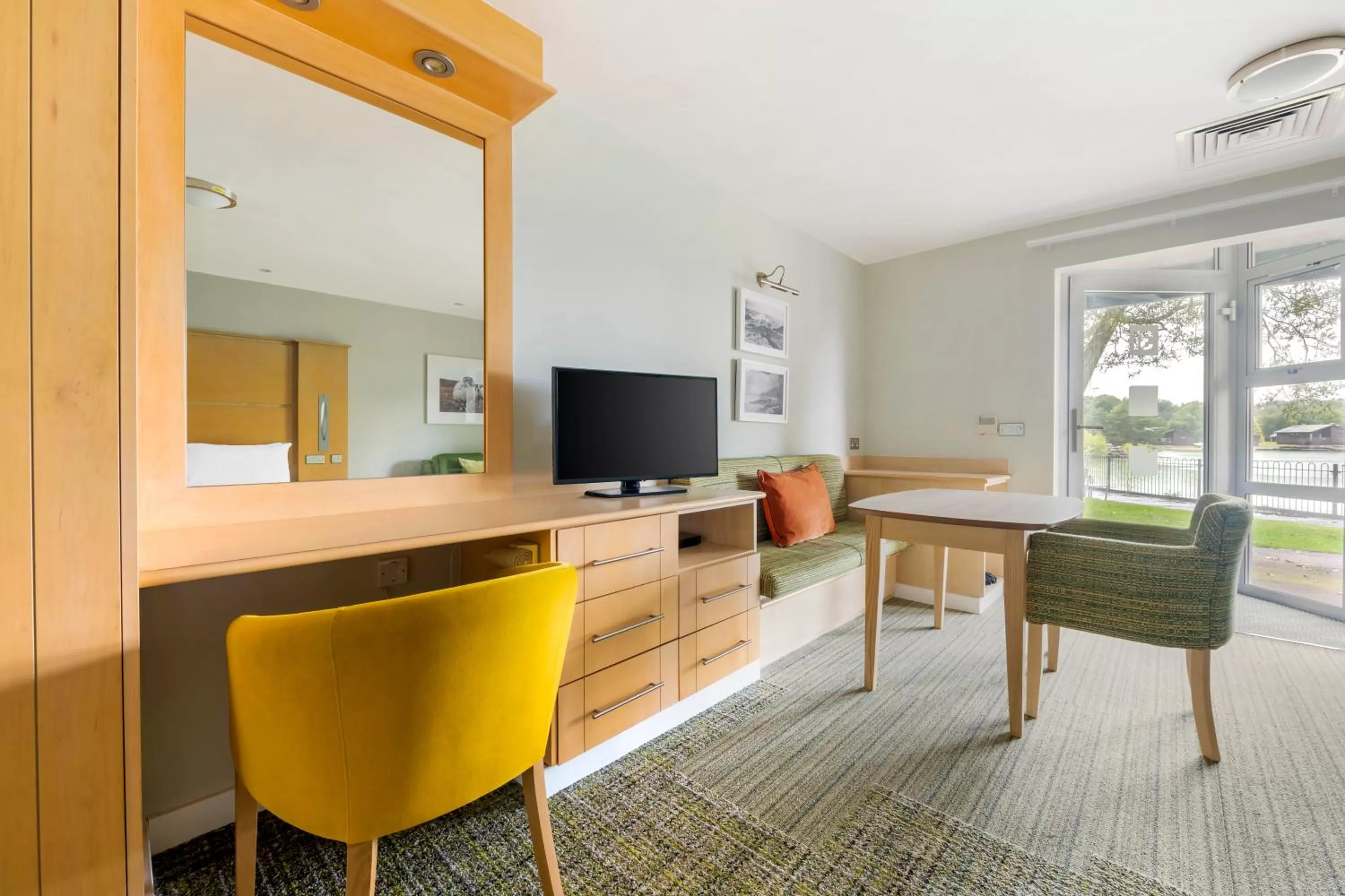 Living room in Pine Lake Resort