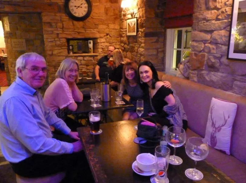 People in Manor House Hotel and Restaurant