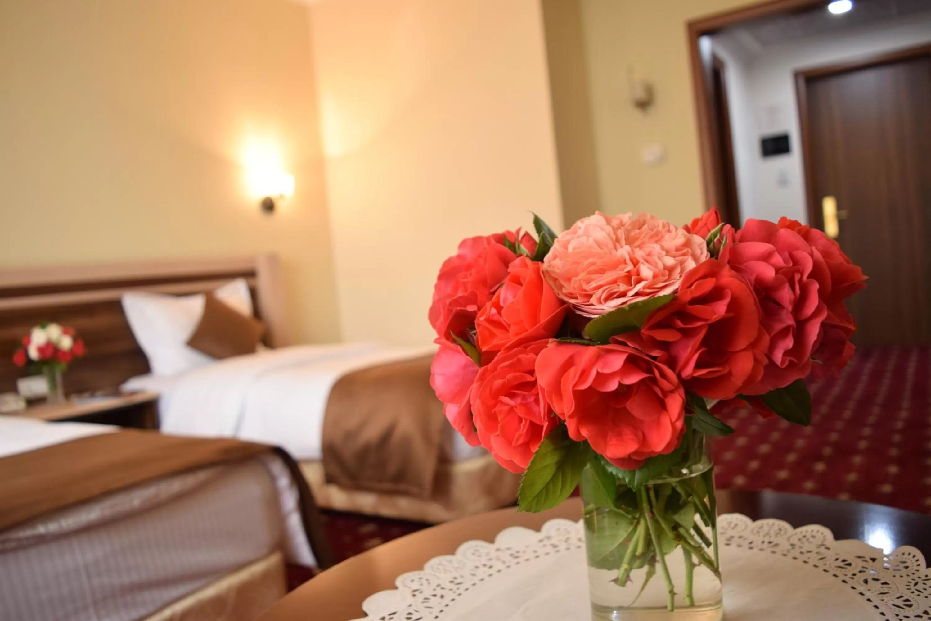 Bed in Artsakh Hotel