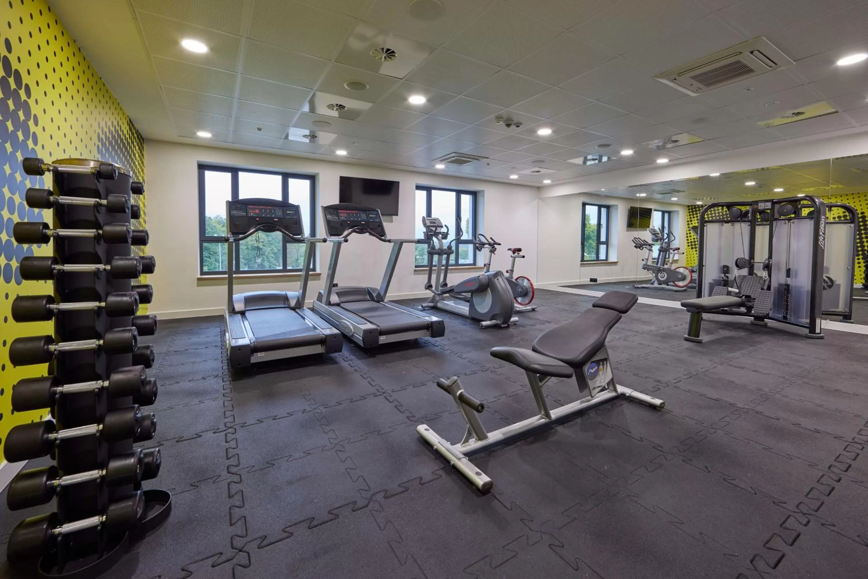 Fitness centre/facilities in Hampton By Hilton Poznan Swarzedz