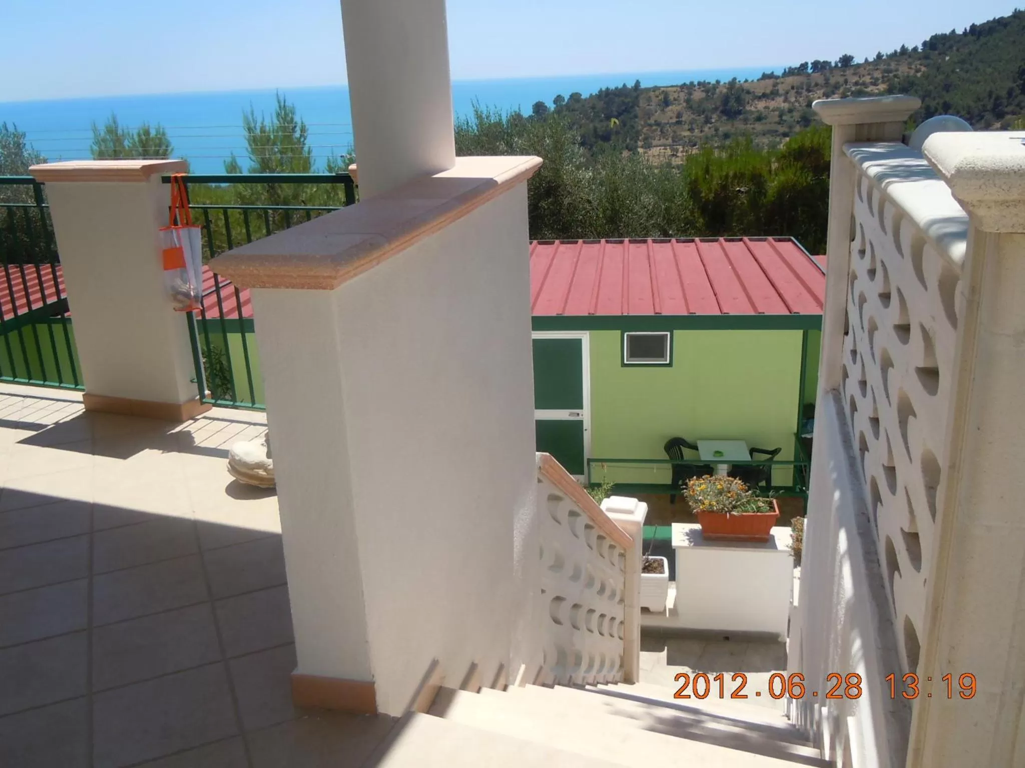 Patio in Pensione San Michele