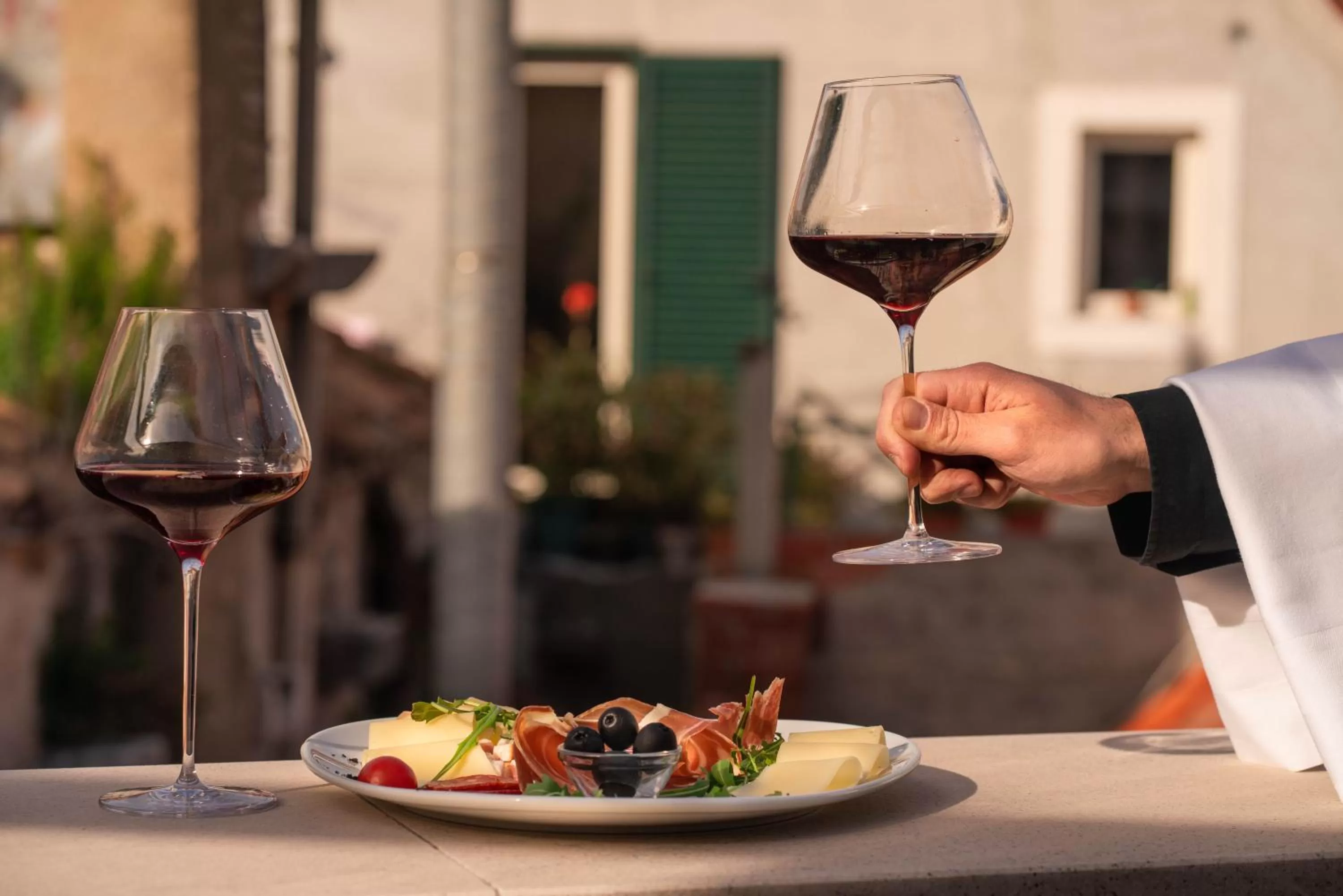 Patio in Slavija Culture Heritage Hotel