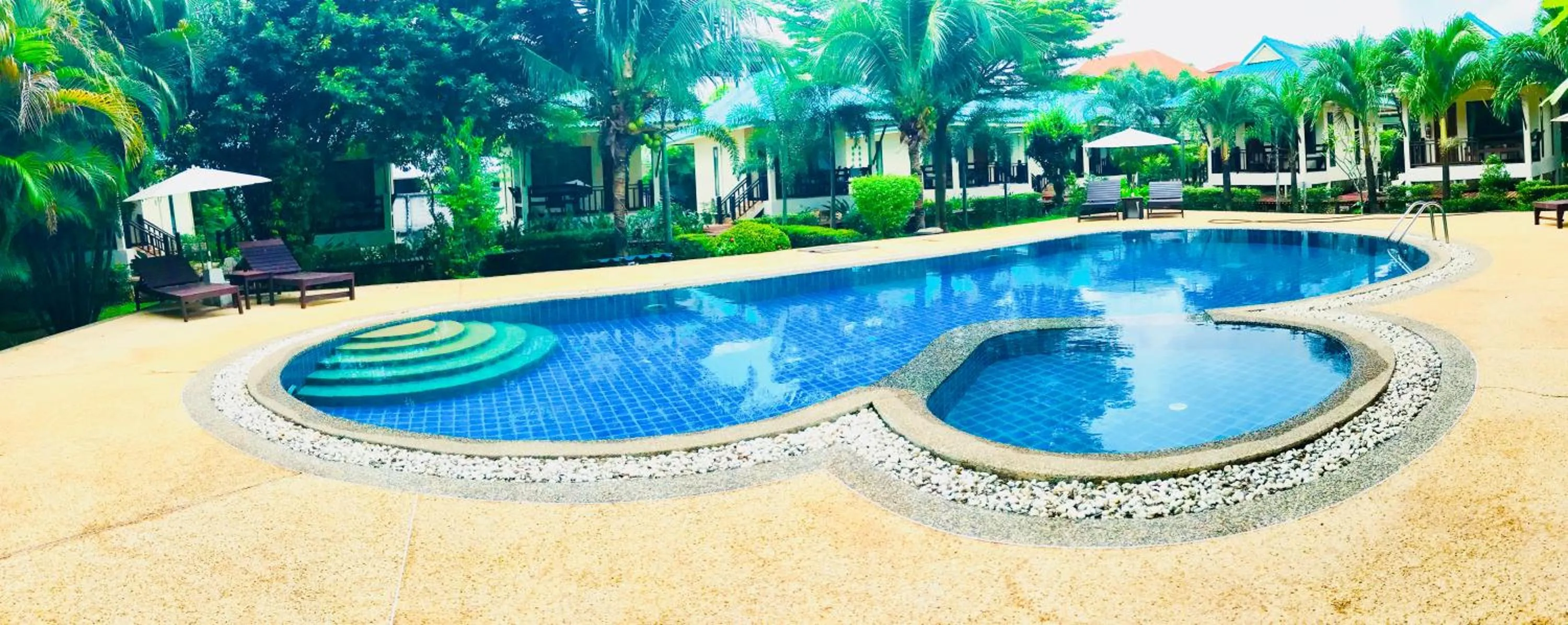 Swimming pool in N.T. Lanta Resort