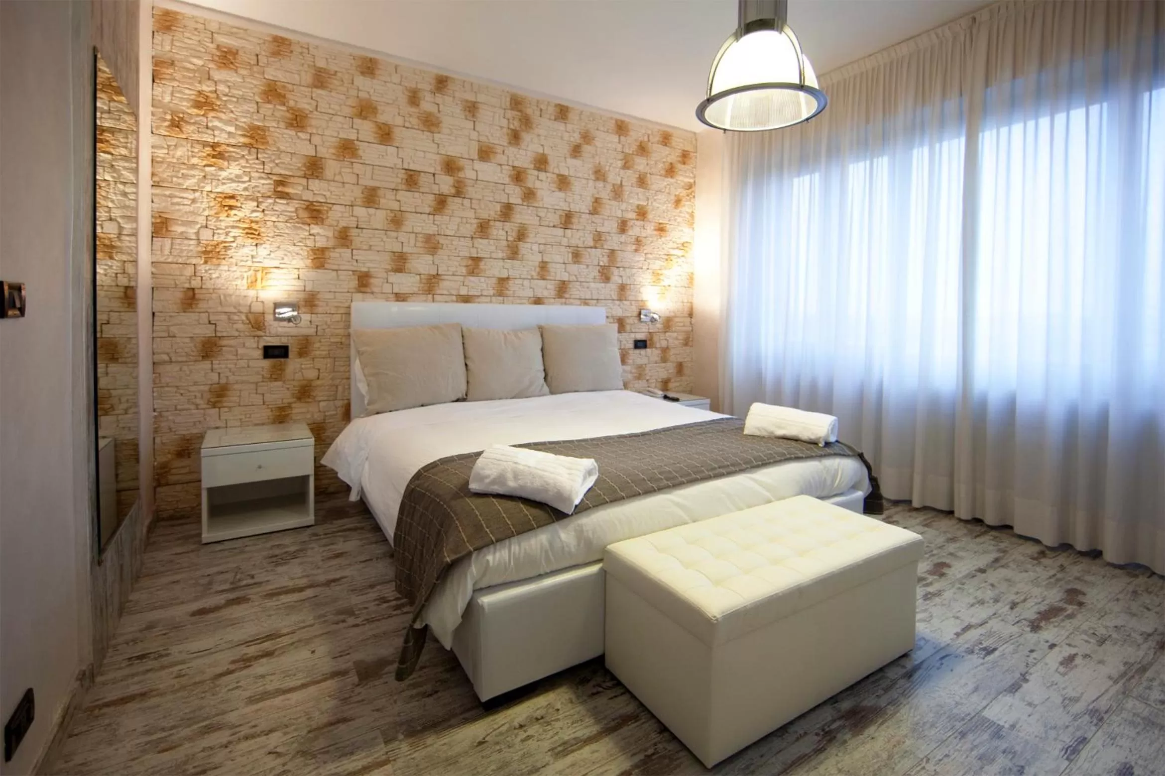 Bed in Piccolo Hotel Allamano