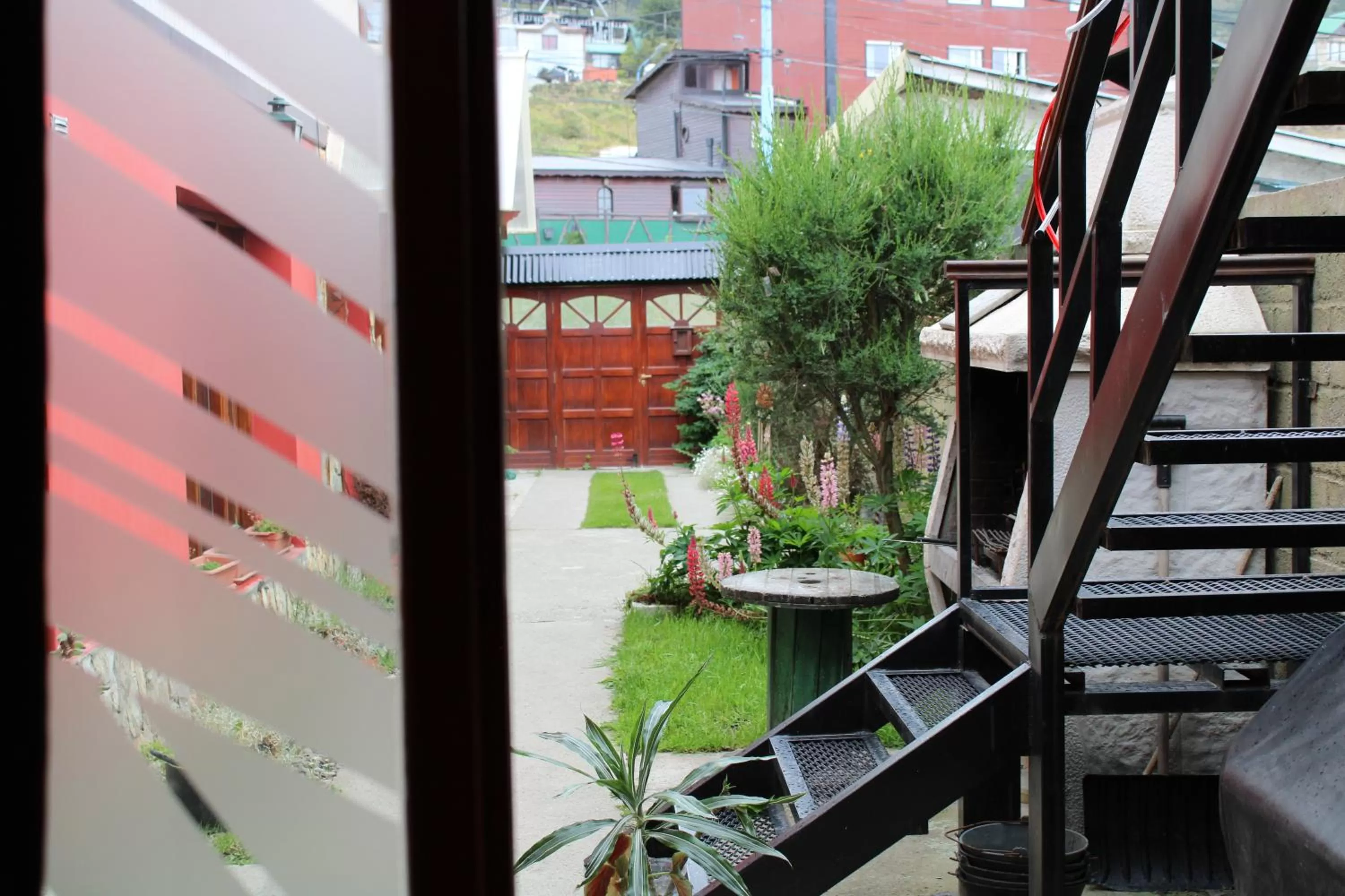 Garden view in Mysten Kepen B&B