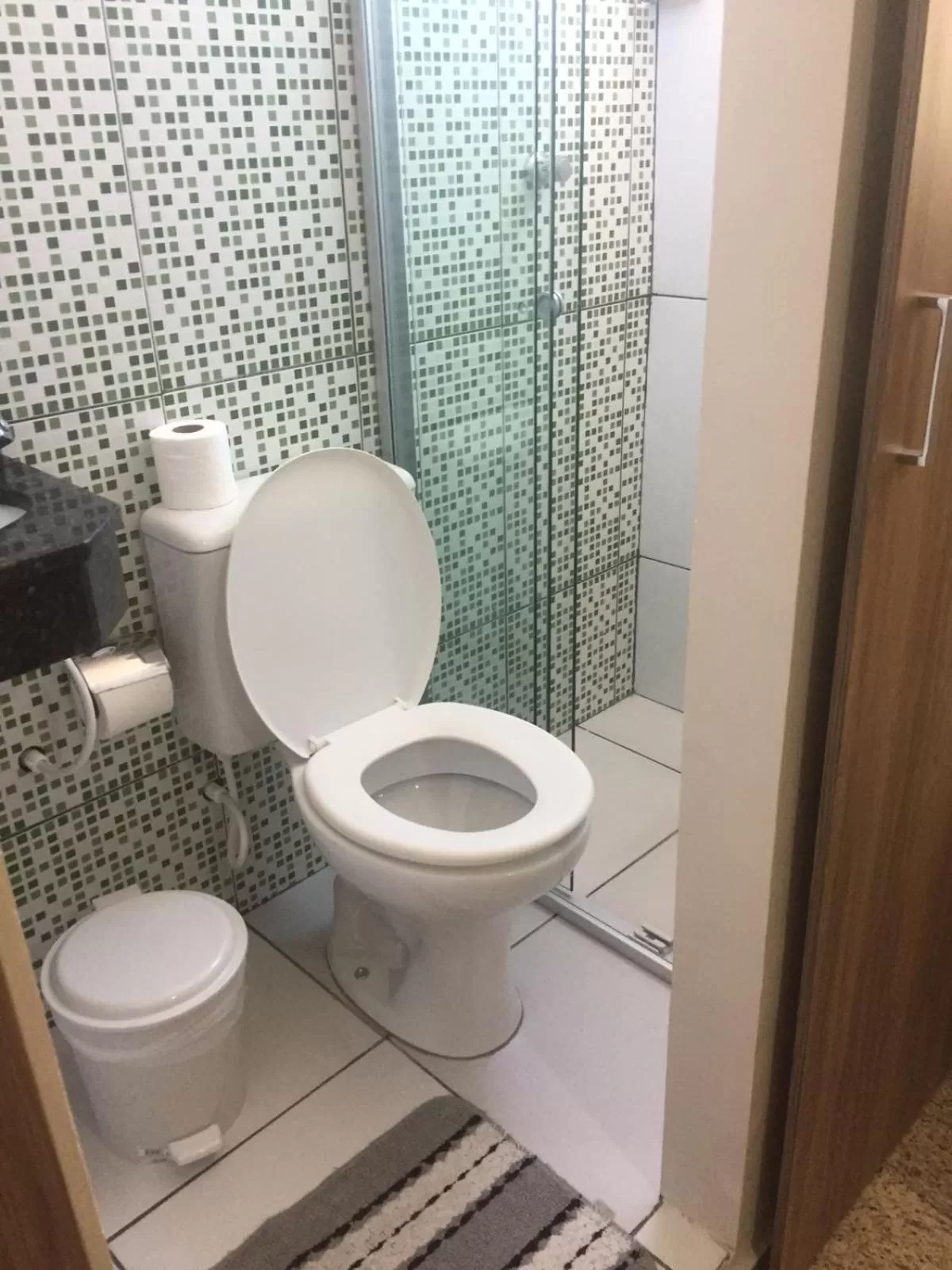 Bathroom in Pousada Rabake