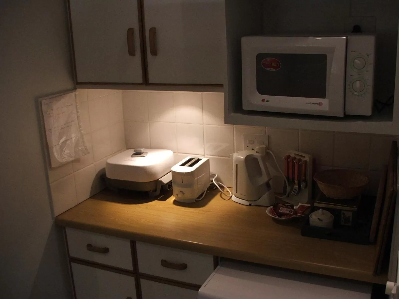 Kitchen or kitchenette in Haus Barbara Guest House