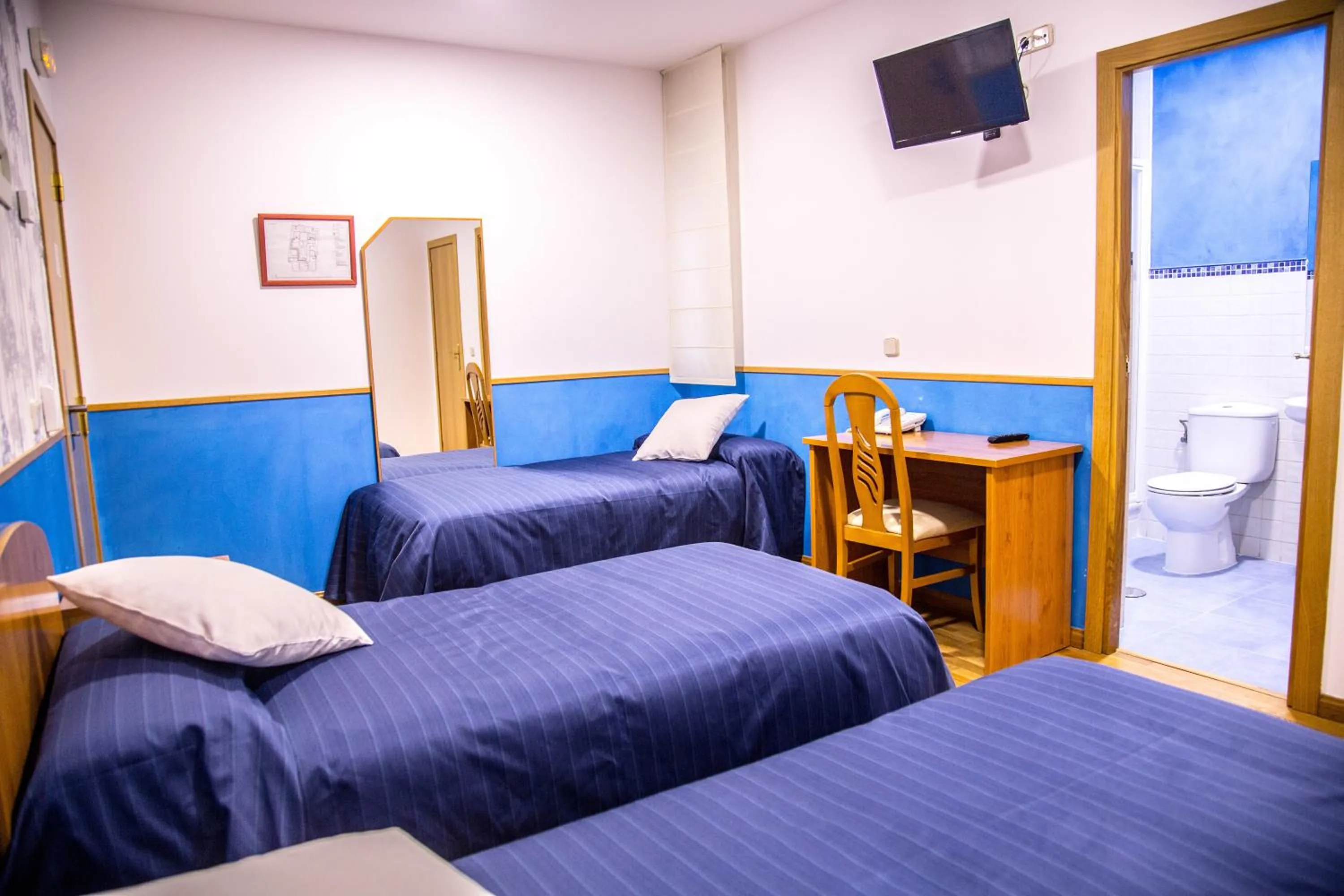 Bedroom in Hostal Montaloya