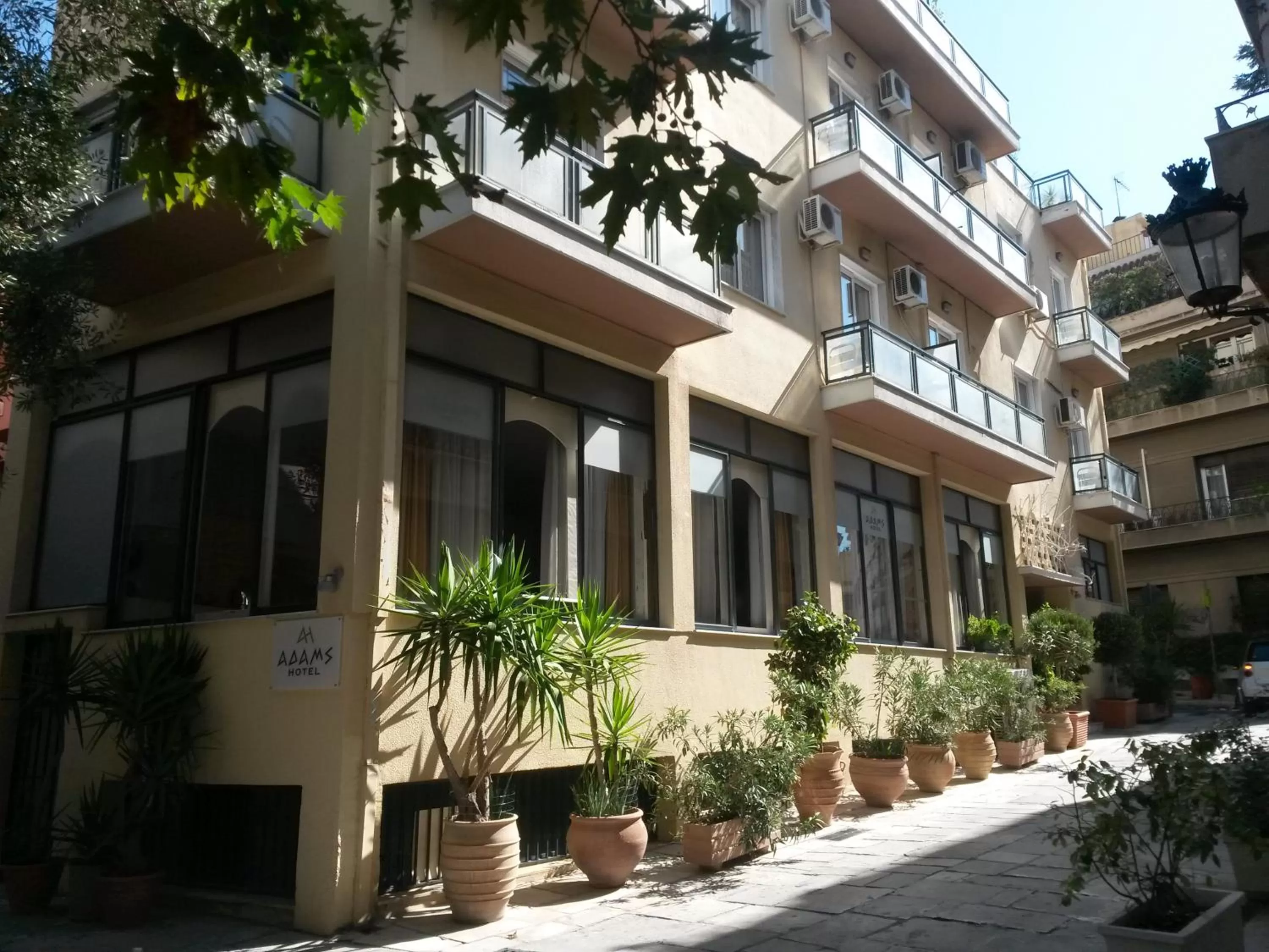 Property building in Adams Hotel