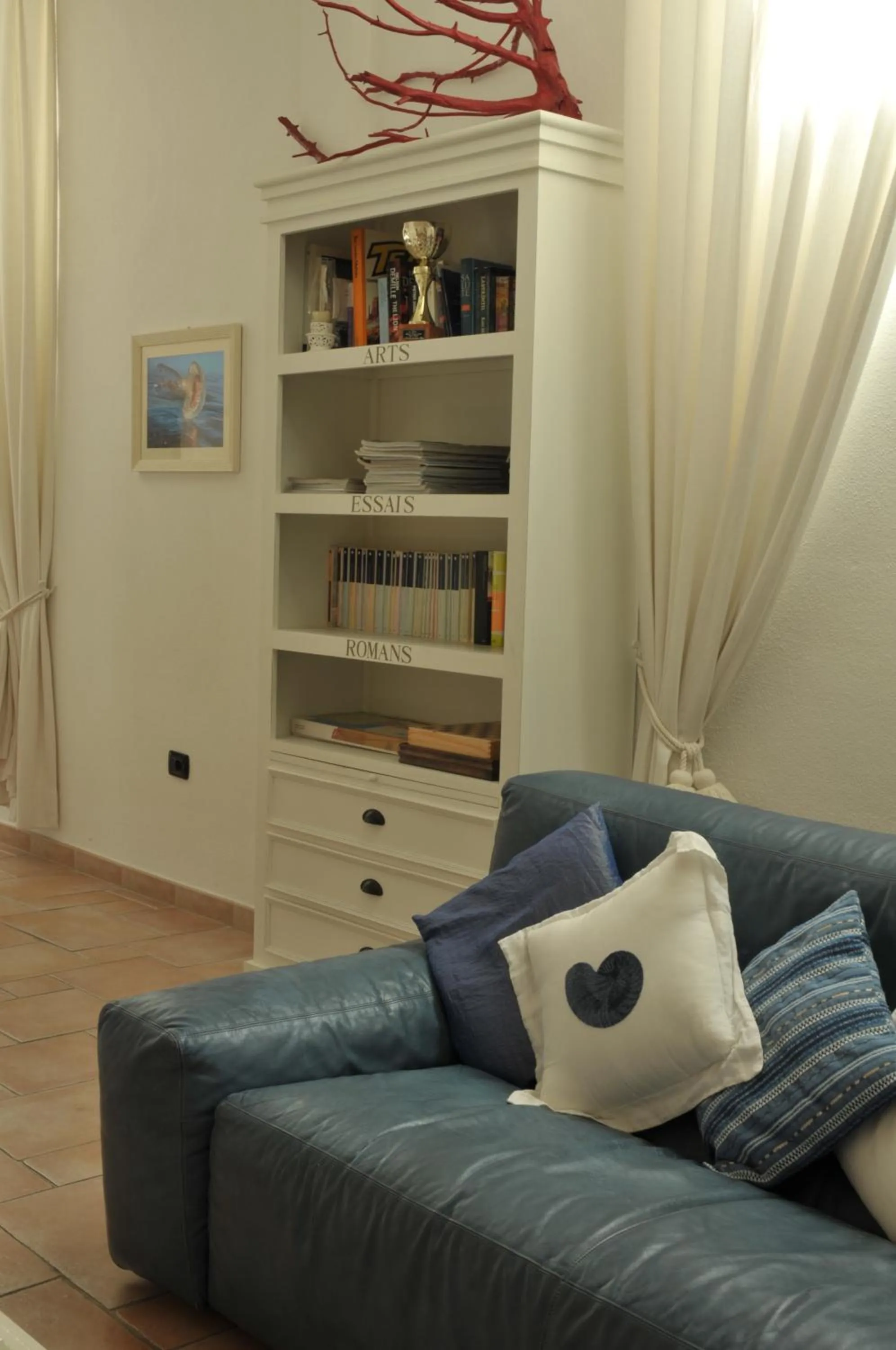 Seating area in Hotel Villa Del Parco