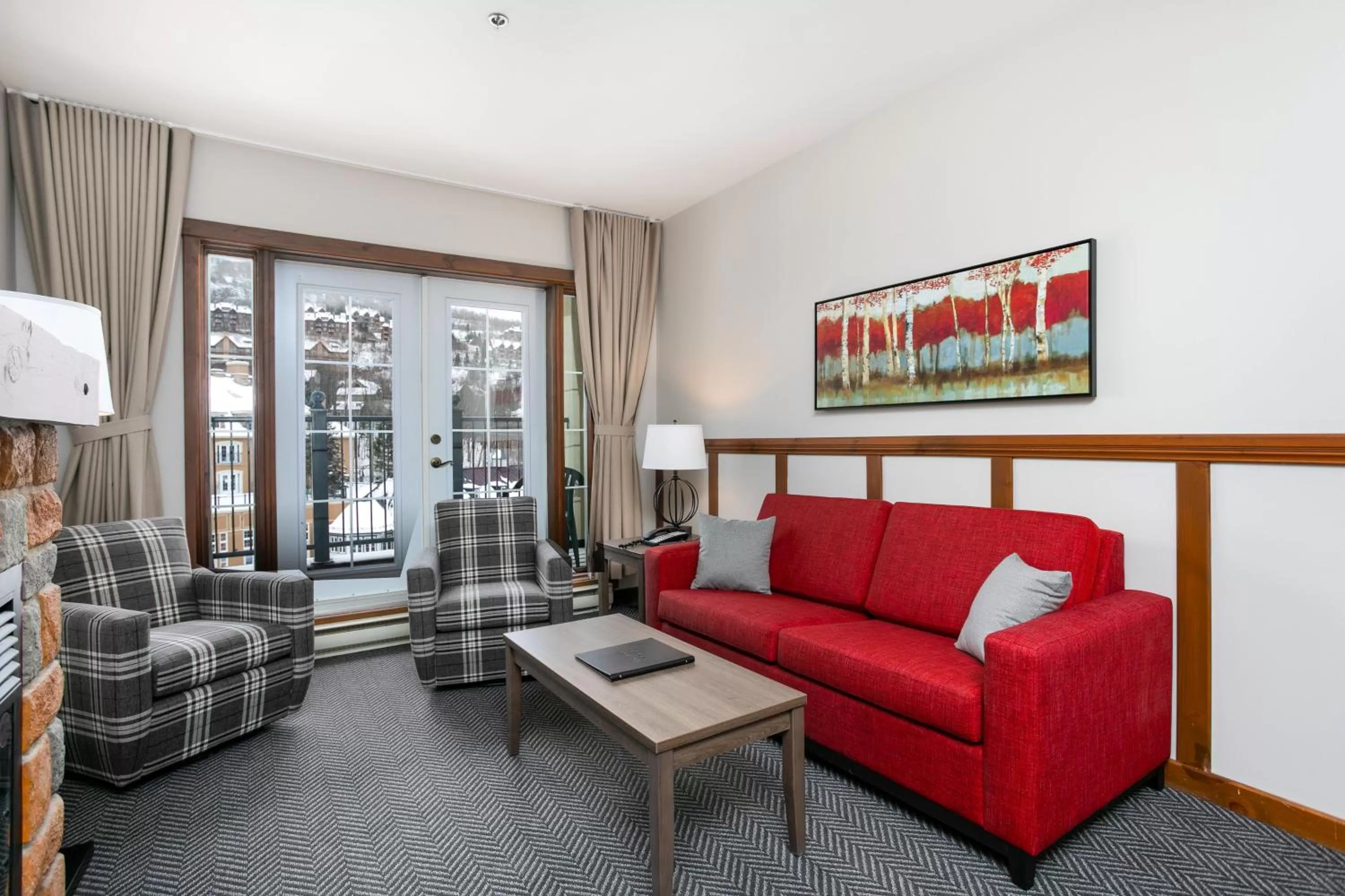 Living room in Tour des Voyageurs