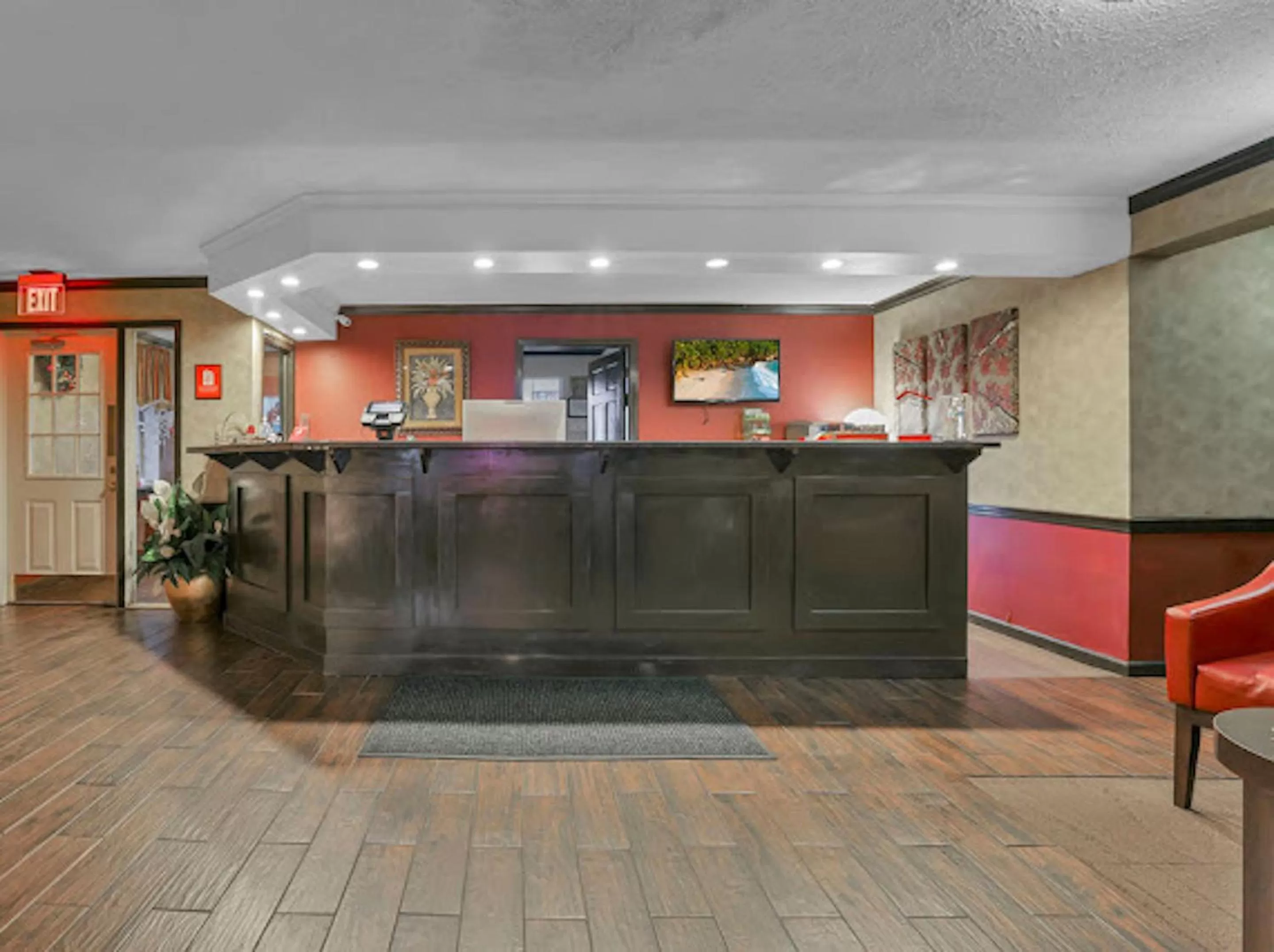 Lobby or reception in Red Roof Inn Uhrichsville
