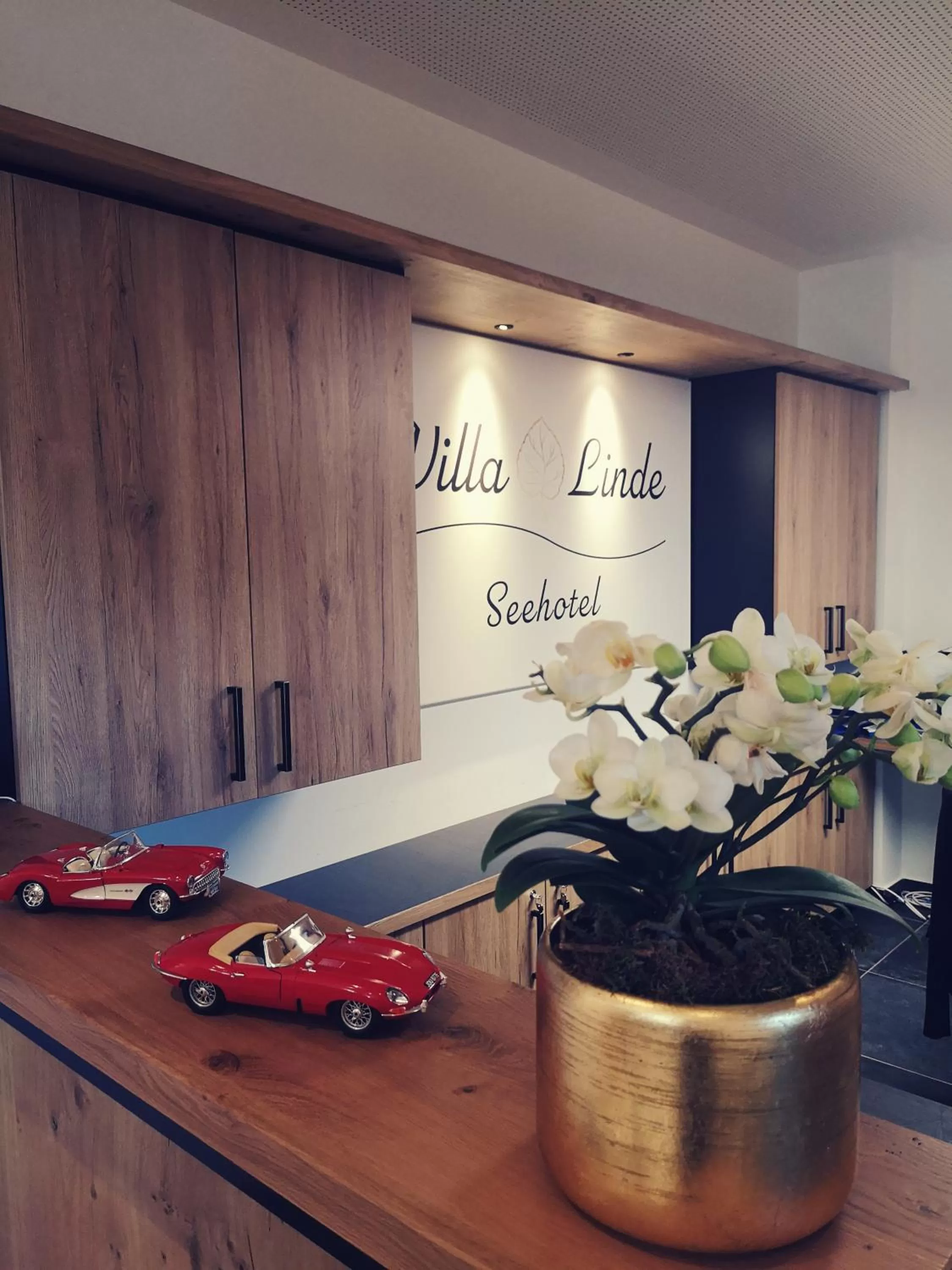 Lobby or reception in Seehotel Villa Linde