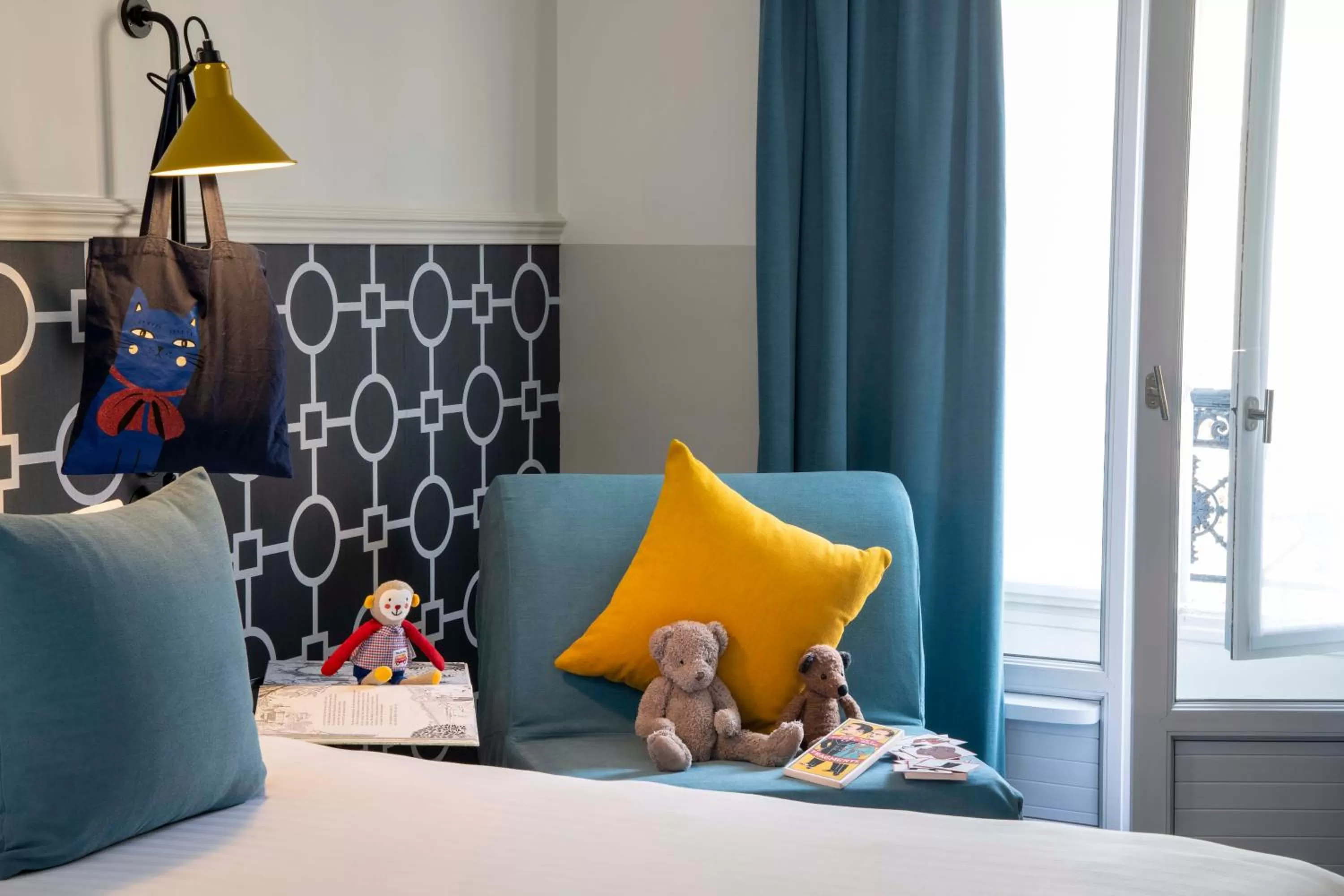 Bed in Hôtel Des Mines