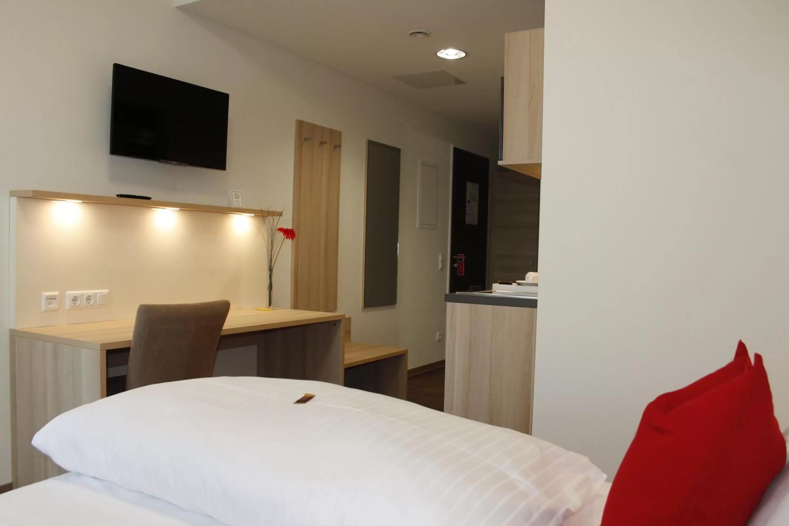 Decorative detail, Bed in Prime 20 Serviced Apartments