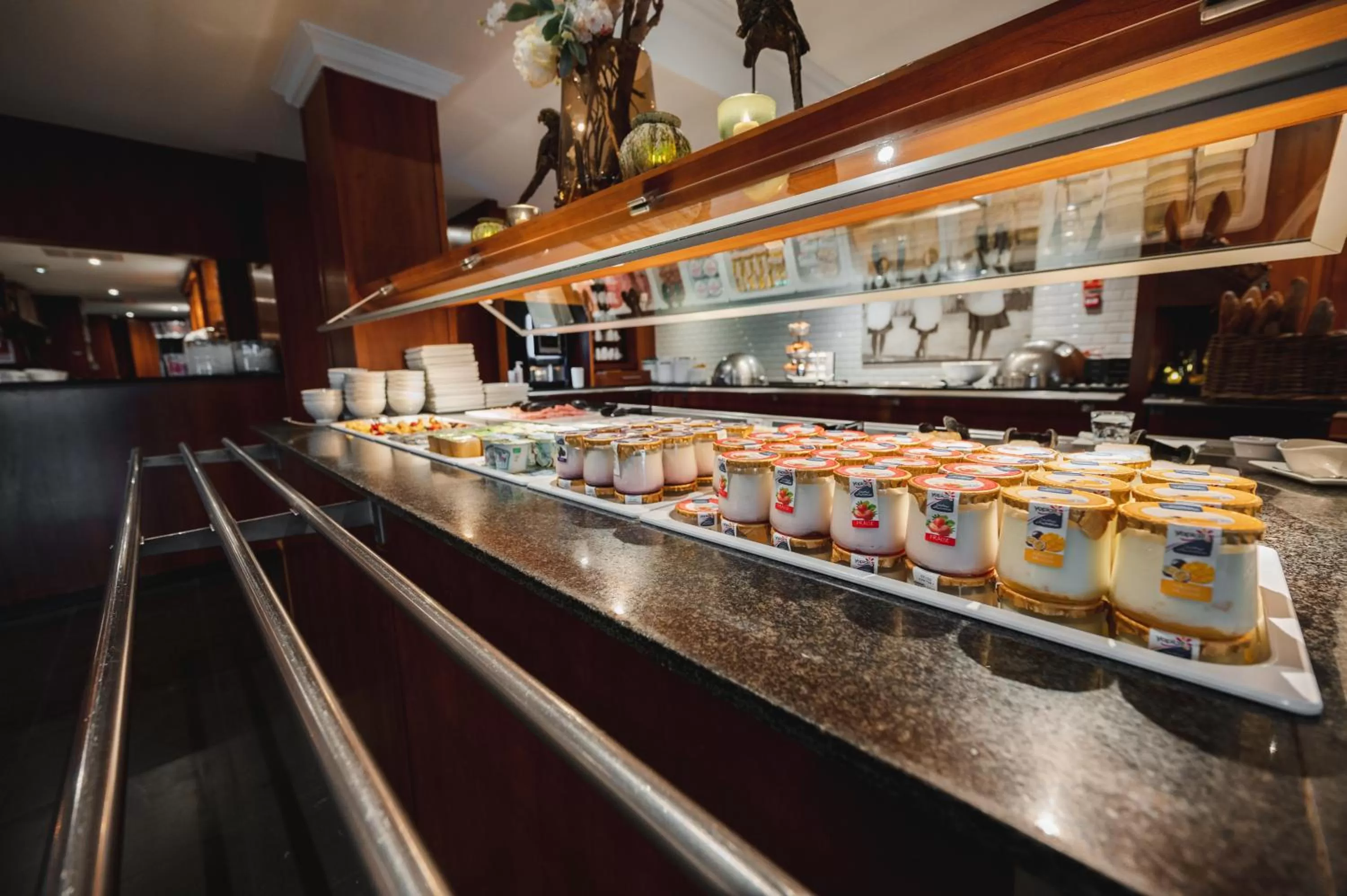 Buffet breakfast in Van der Valk Hotel Saint-Aygulf