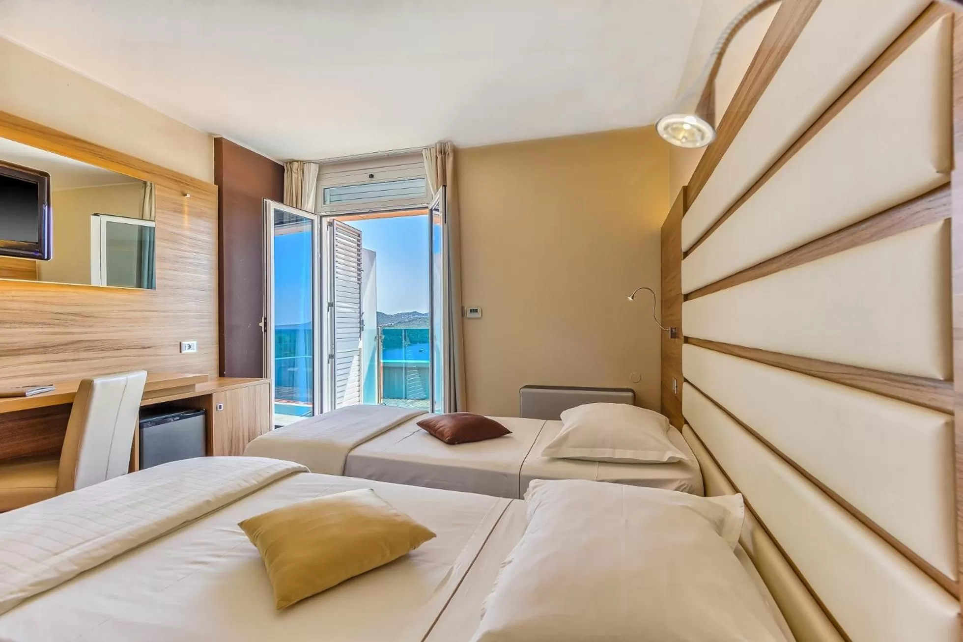 Bed in Hotel Panorama