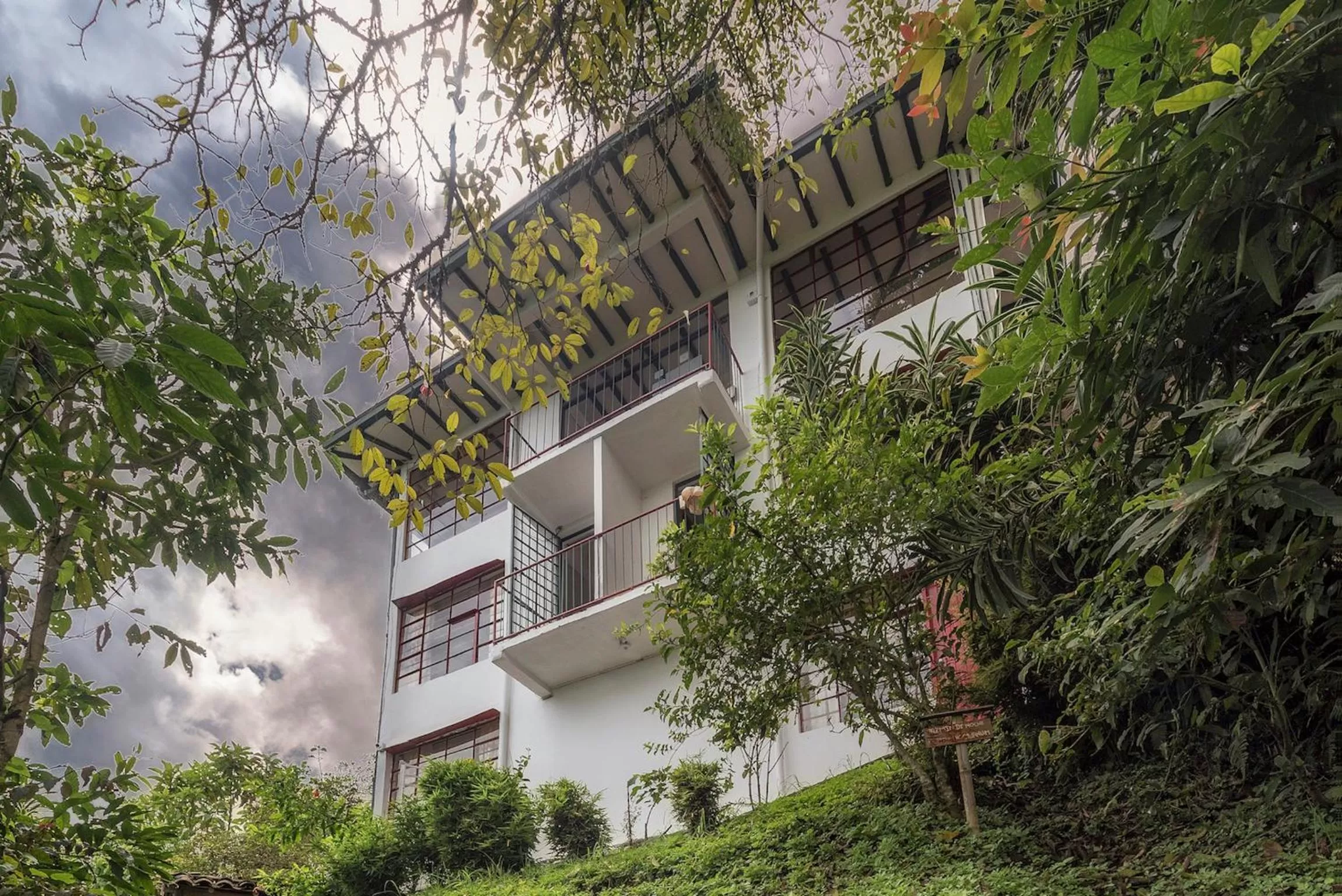Patio in Eco Lodge La Juanita