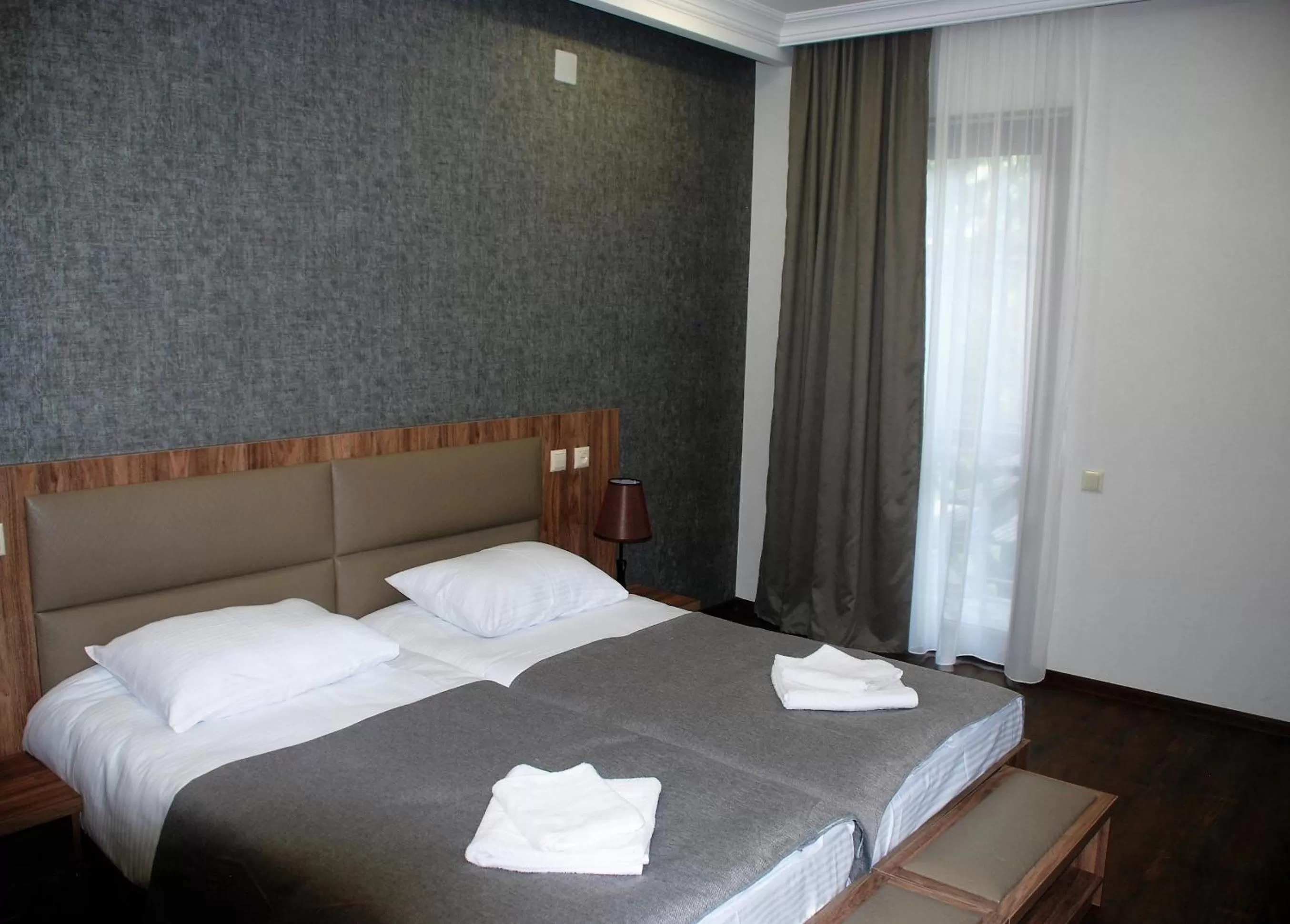 Bed in Hotel Shgedi Mestia