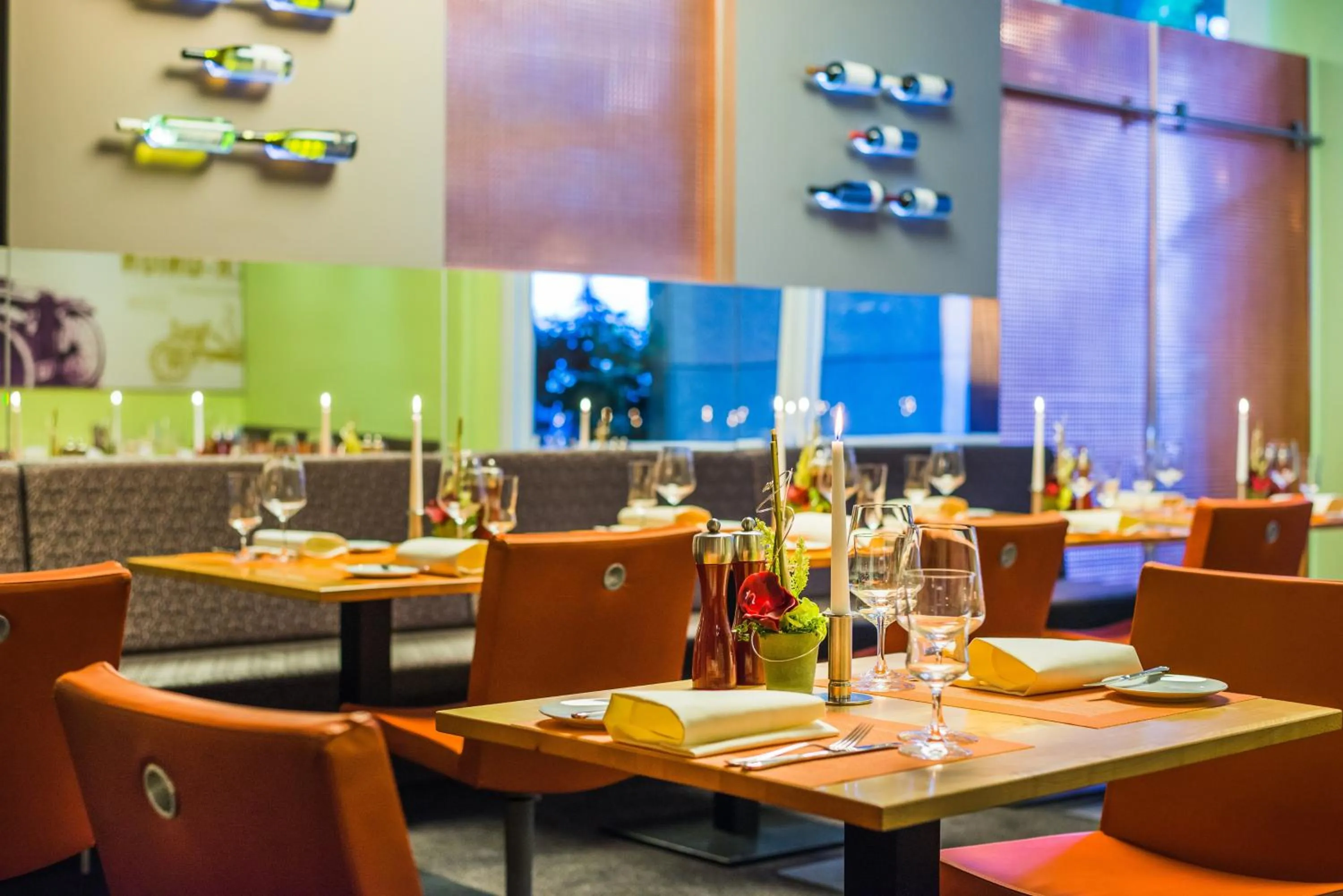 Restaurant/places to eat in Novina Hotel Wöhrdersee Nürnberg City