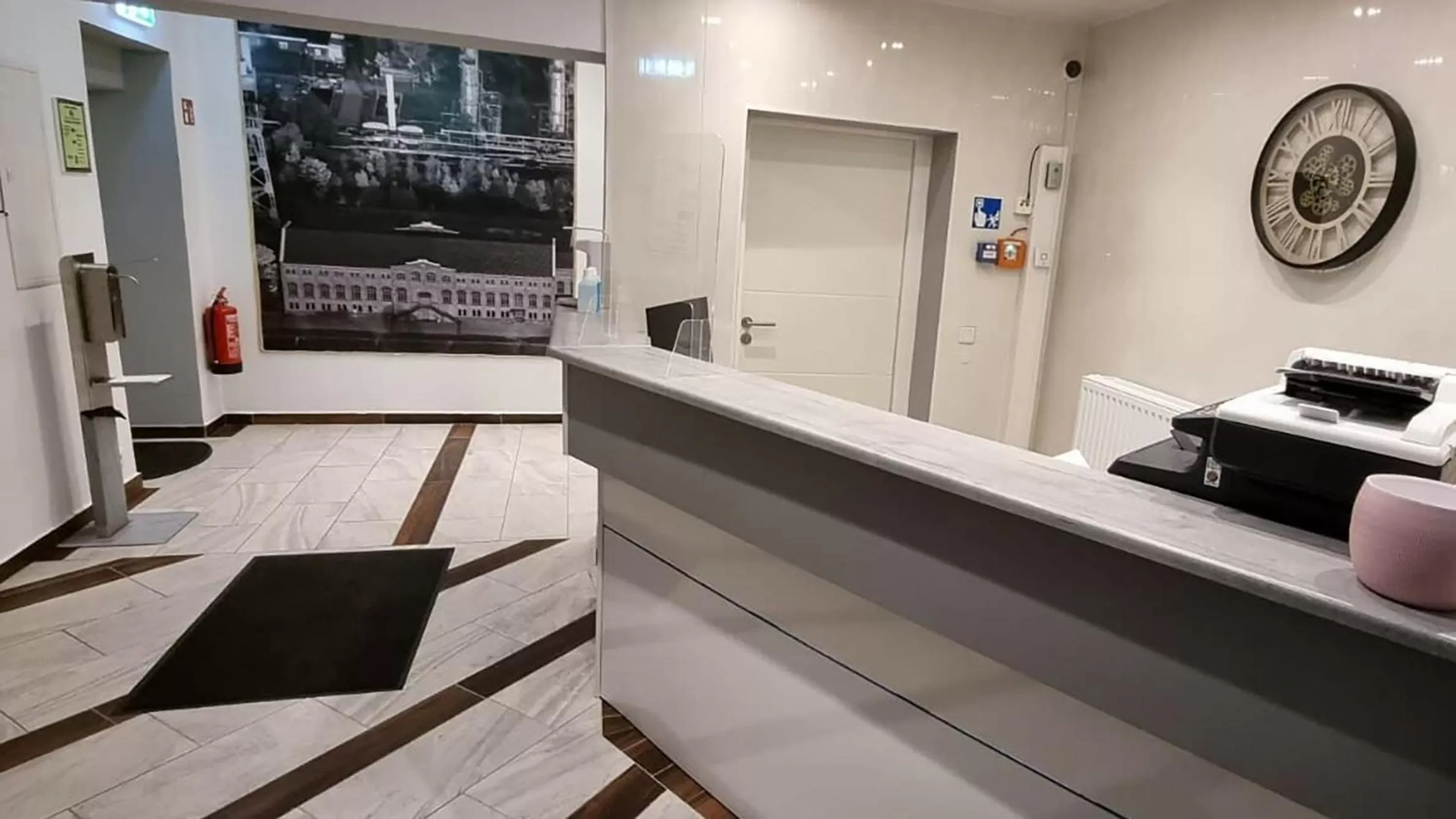 Lobby or reception in Hotel Linda