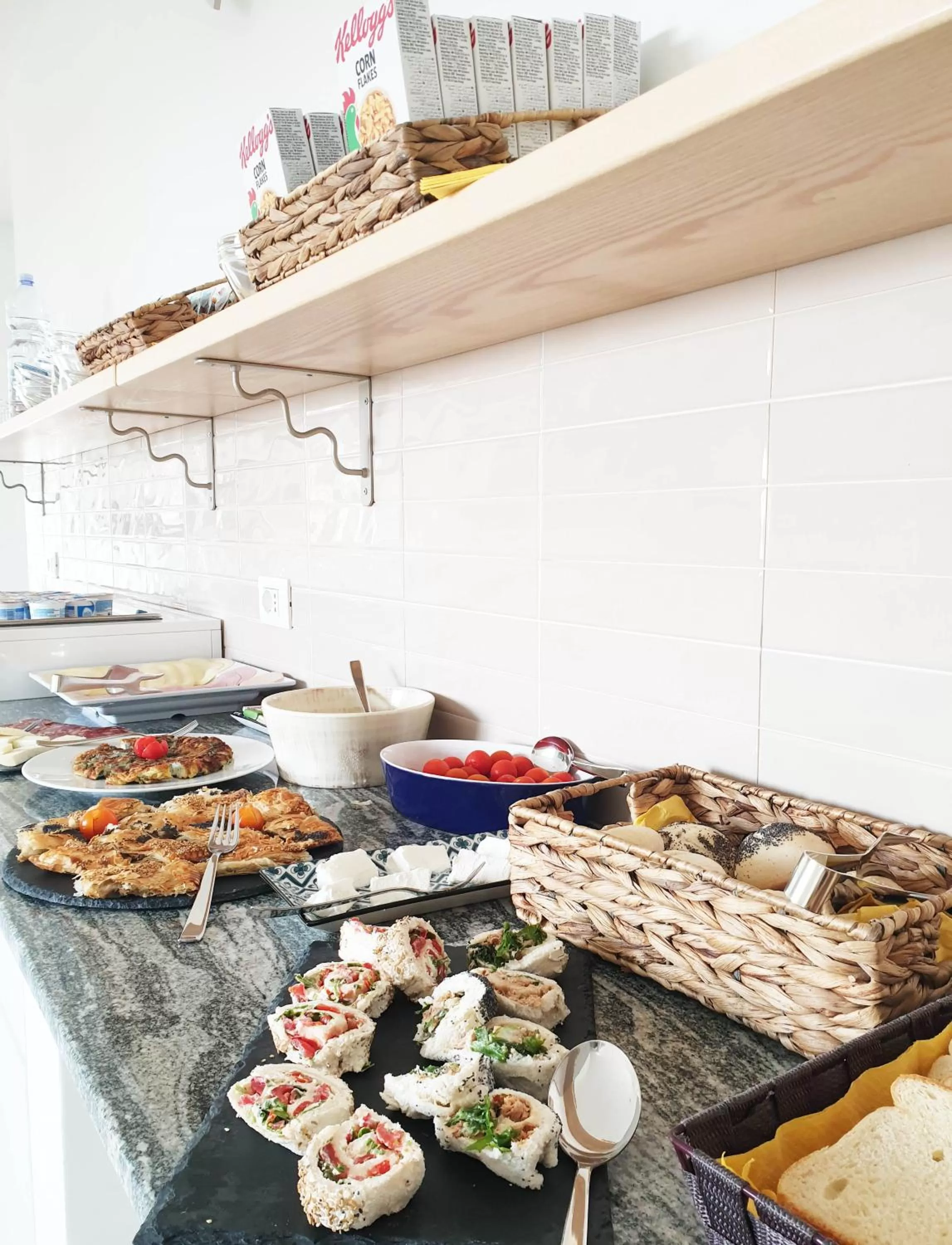 Buffet breakfast in Perla Blu Tropea