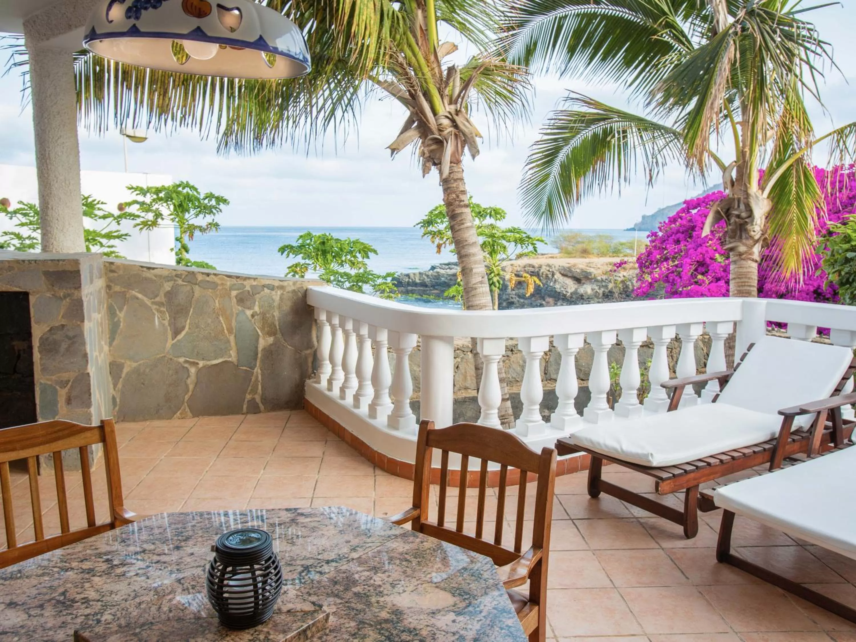 Balcony/Terrace in King Fisher Village Eco-Boutique Hotel